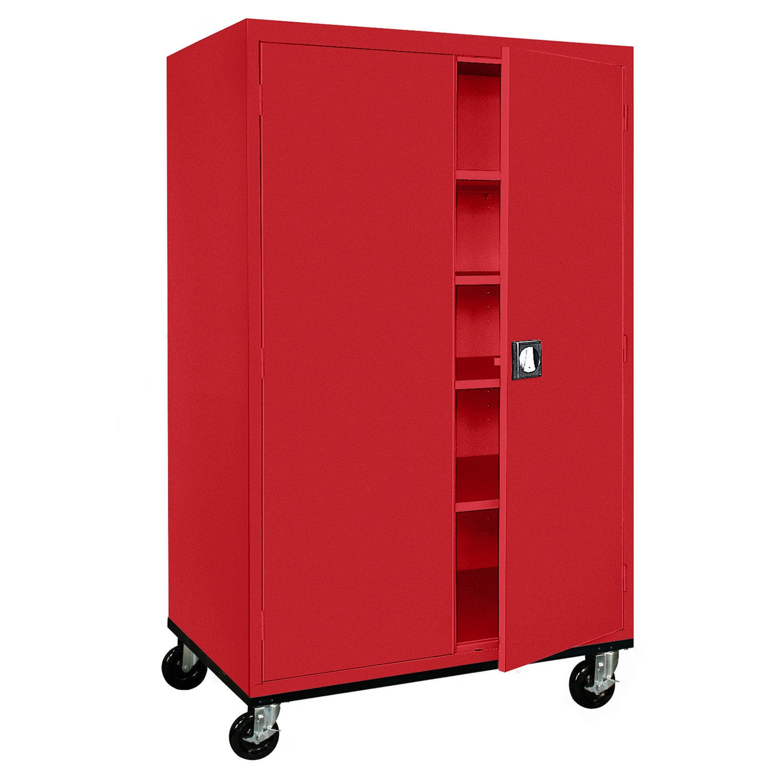 36in W x 24in D x 78in H Mobile Storage Cabinet by Sandusky Lee