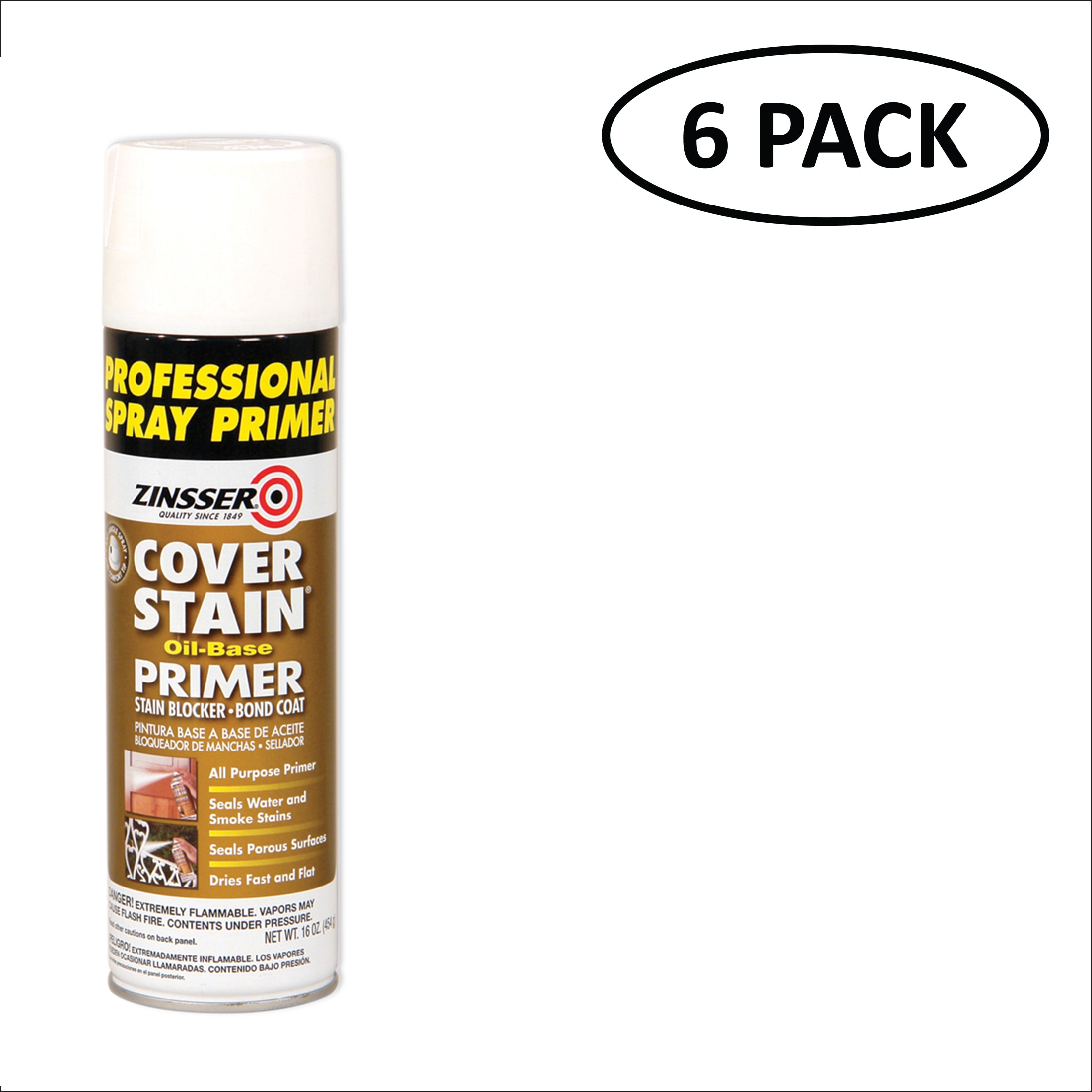 Zinsser CoverStain Interior/Exterior Multi-purpose Oil-based Wall and ...