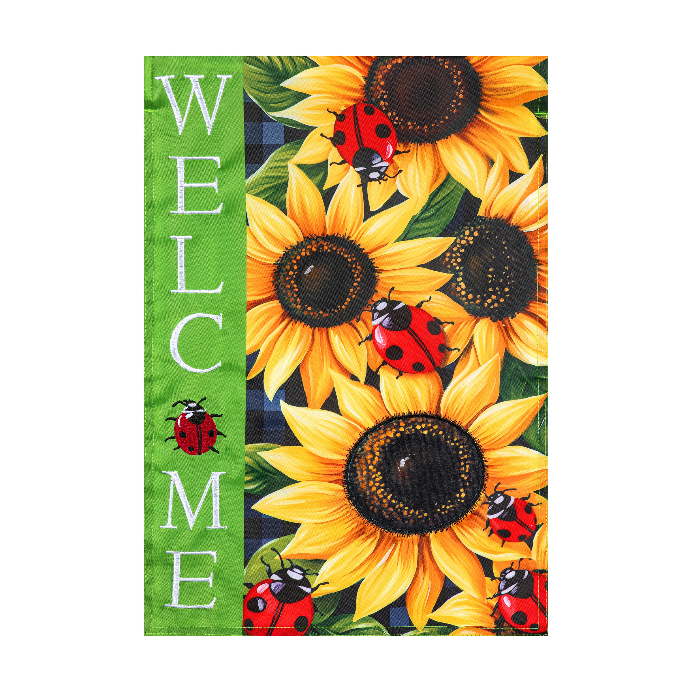 Style Selections 1-ft W x 1.5-ft H Spring Garden flag
