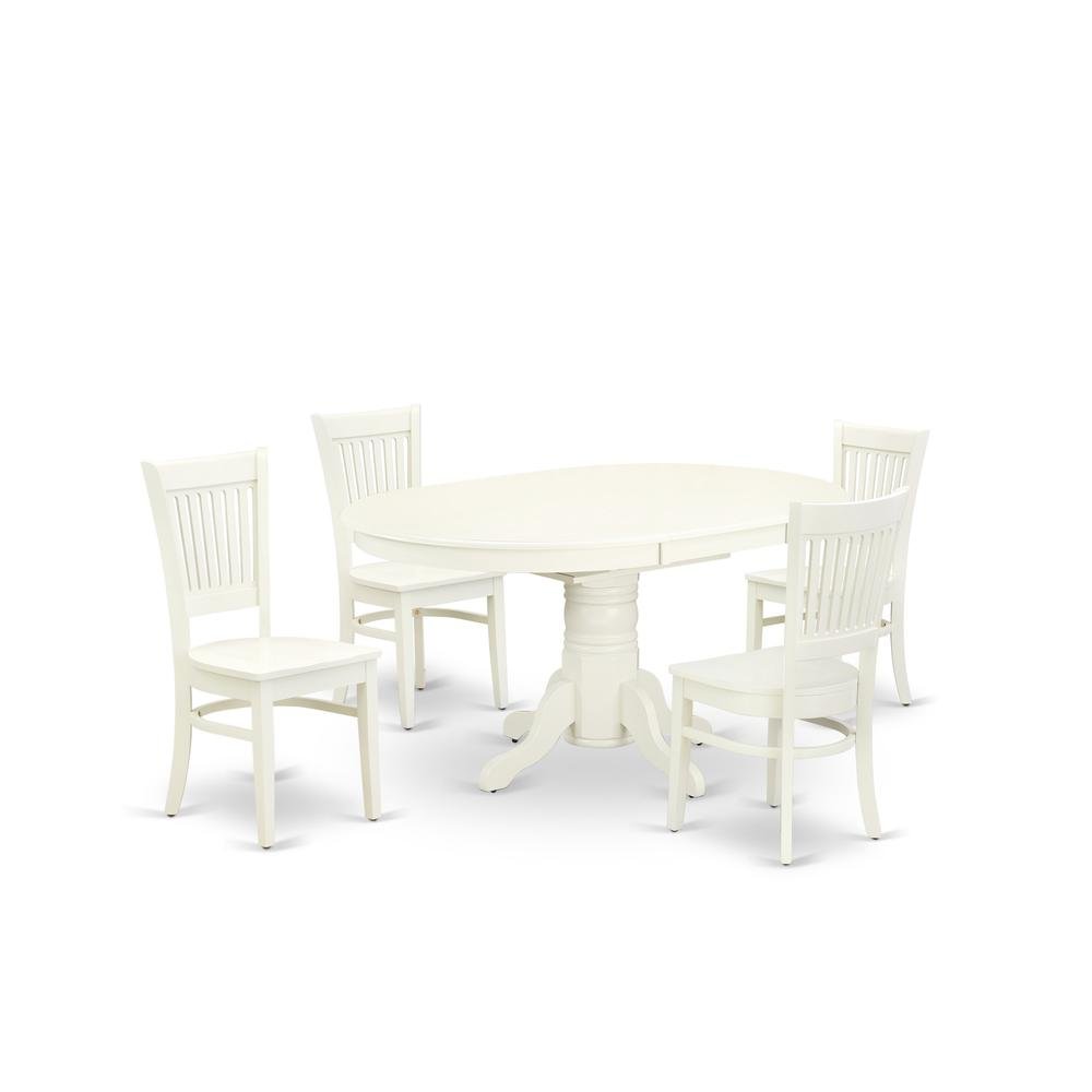 FurniFact BG3073122WHT1 Dining-Sets - View #2