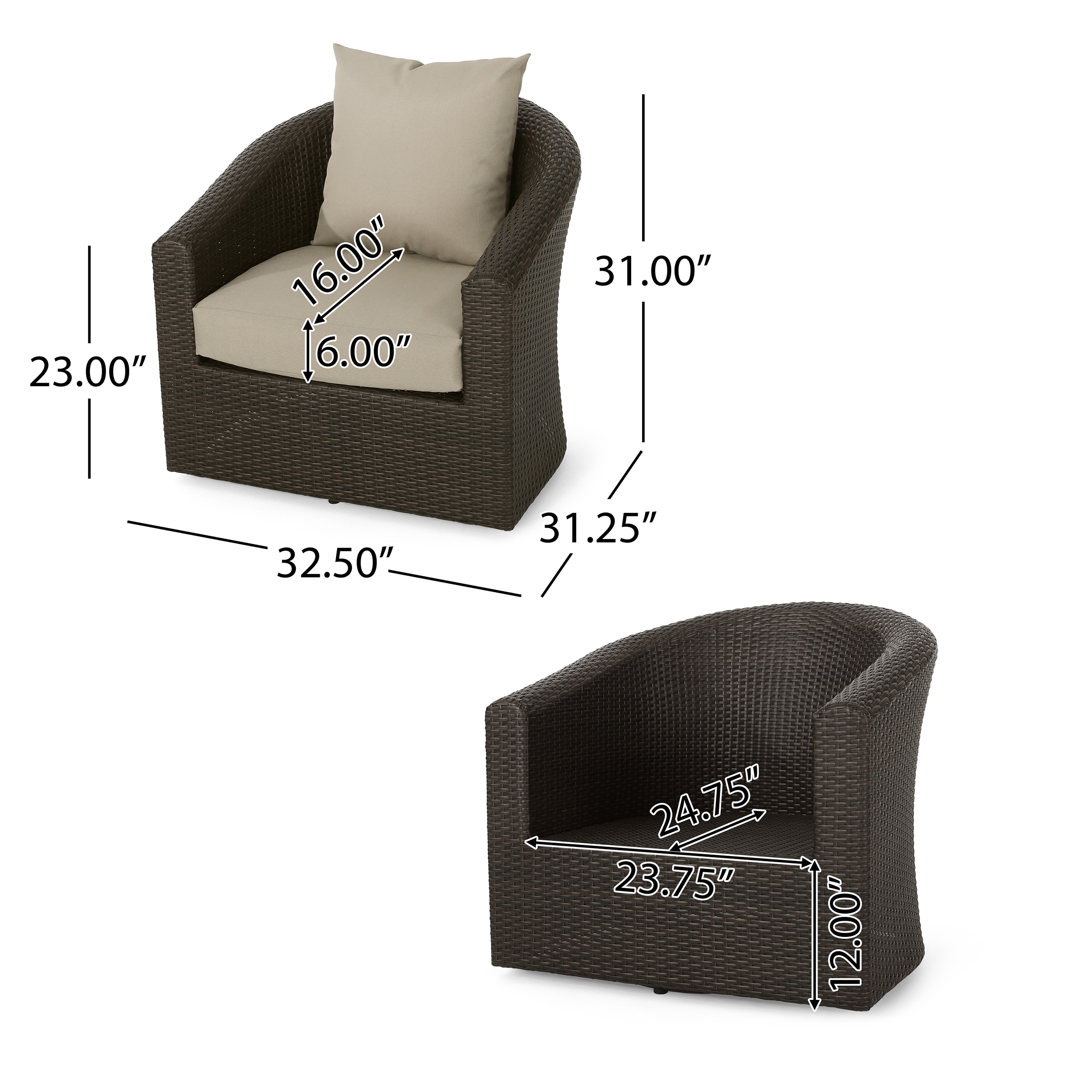 Moda Furnishings MDN757P186009B Patio-Chairs - View #5