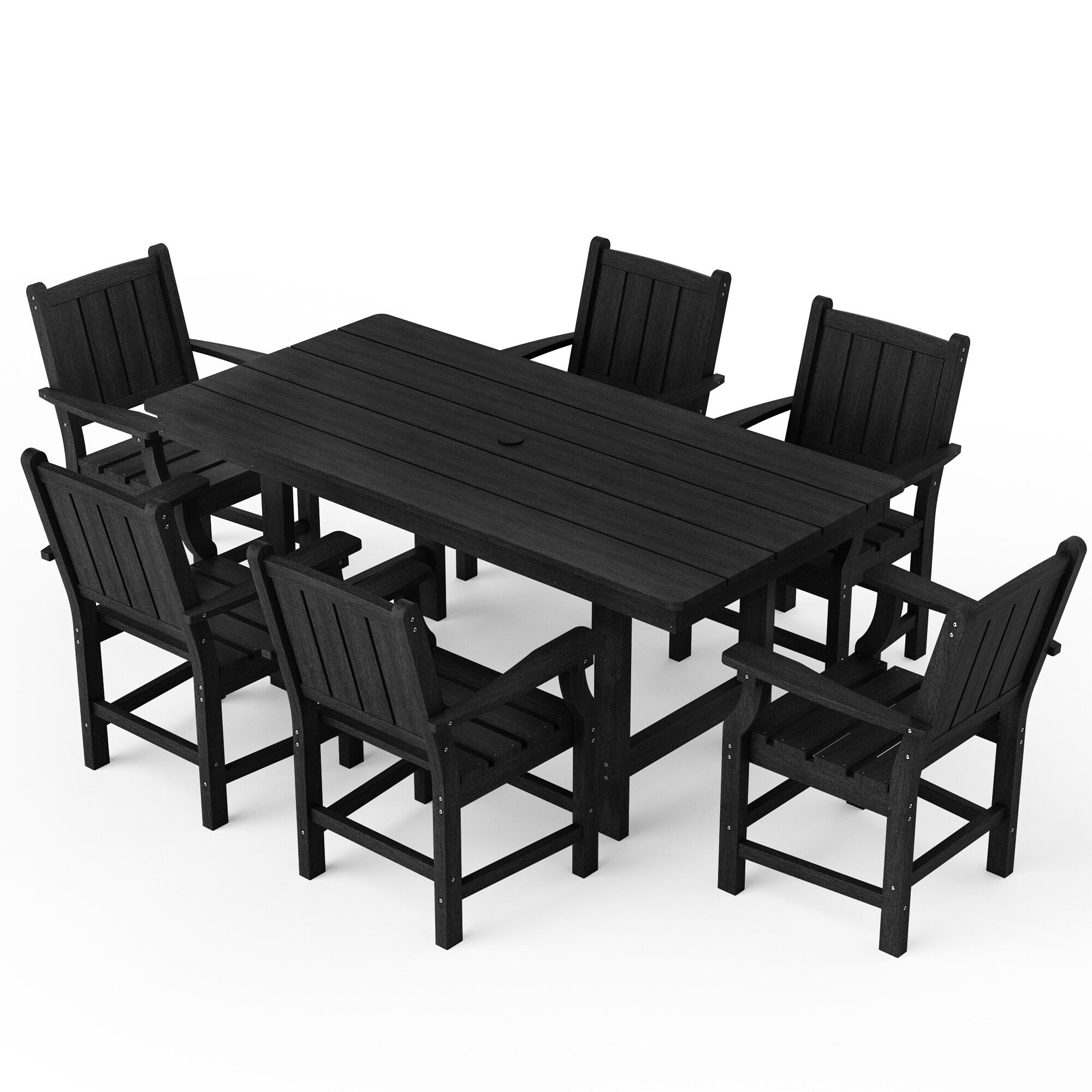 PamaPic HPE-CZ-7-H-WL1 Patio-Dining-Sets - View #3