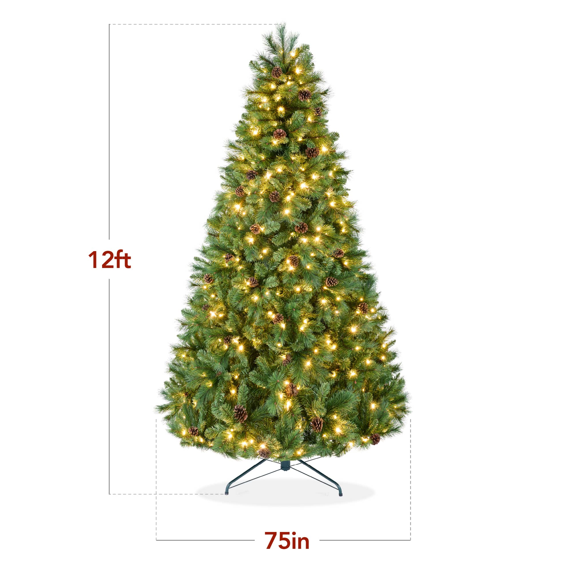 Best Choice Products SKY8296 Artificial-Christmas-Trees - View #2