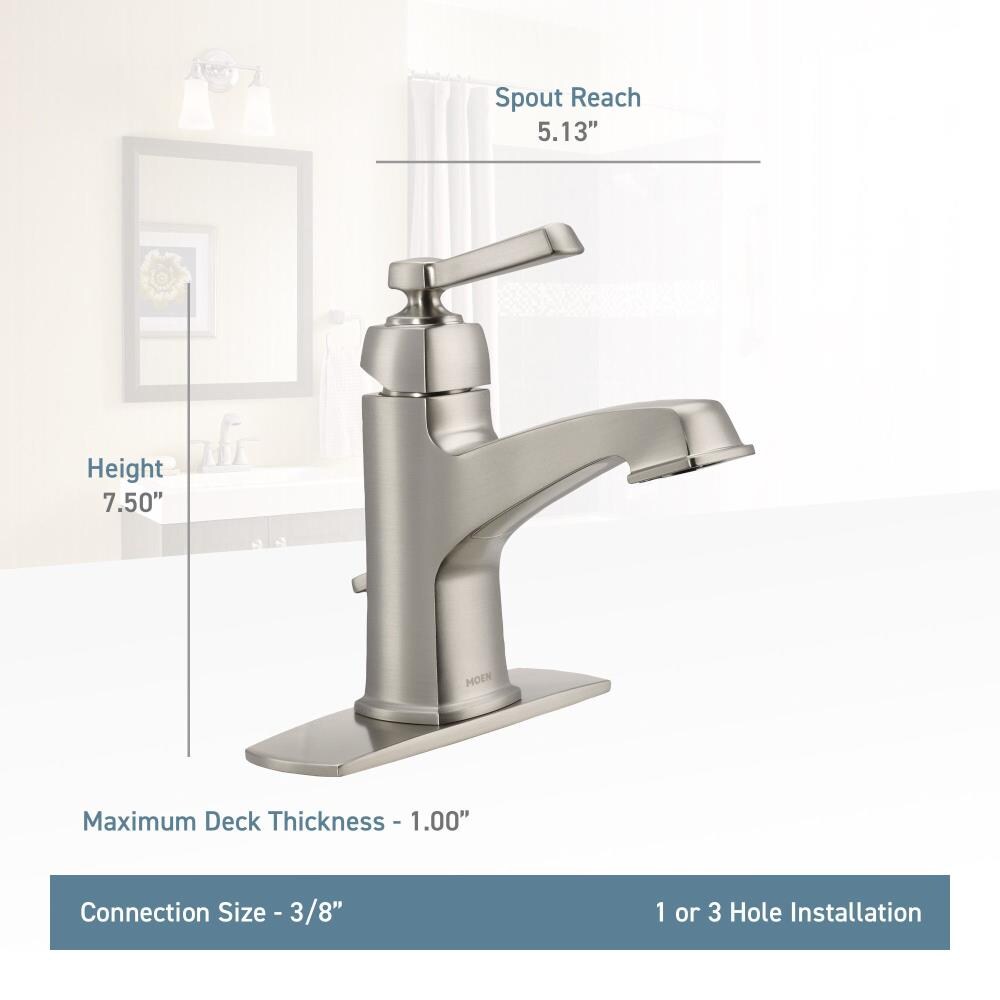 Moen 6200SRN Lavatory-Faucets - View #2