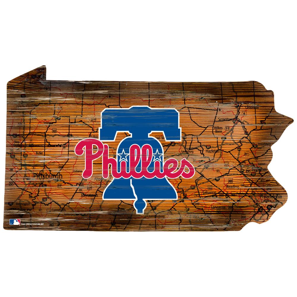 Fan Creations M0894-PHILLIES 12-in H x 0.035-in W Sports Print