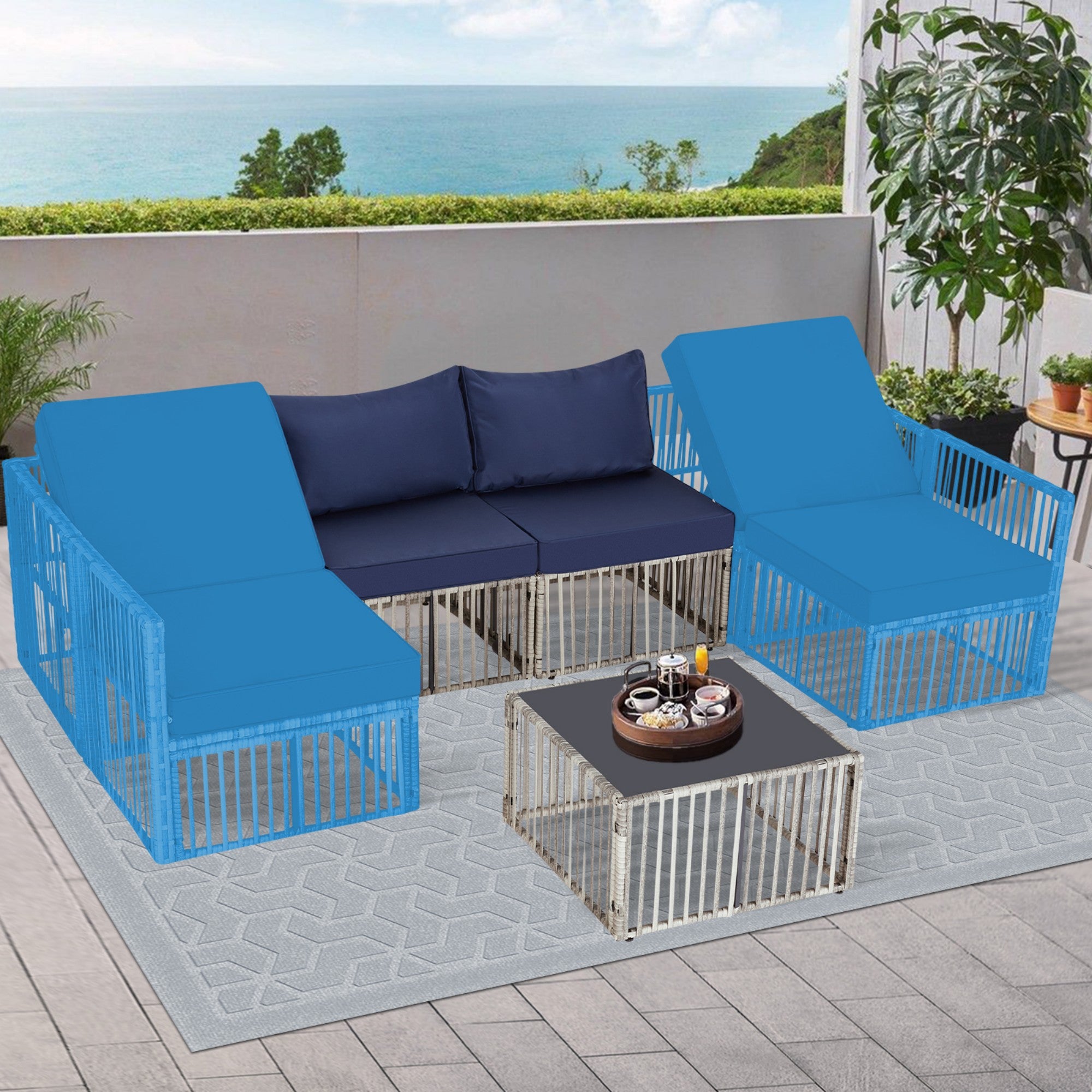 Boyel Living BL-FRSKT00GYBL Patio-Conversation-Sets - View #5