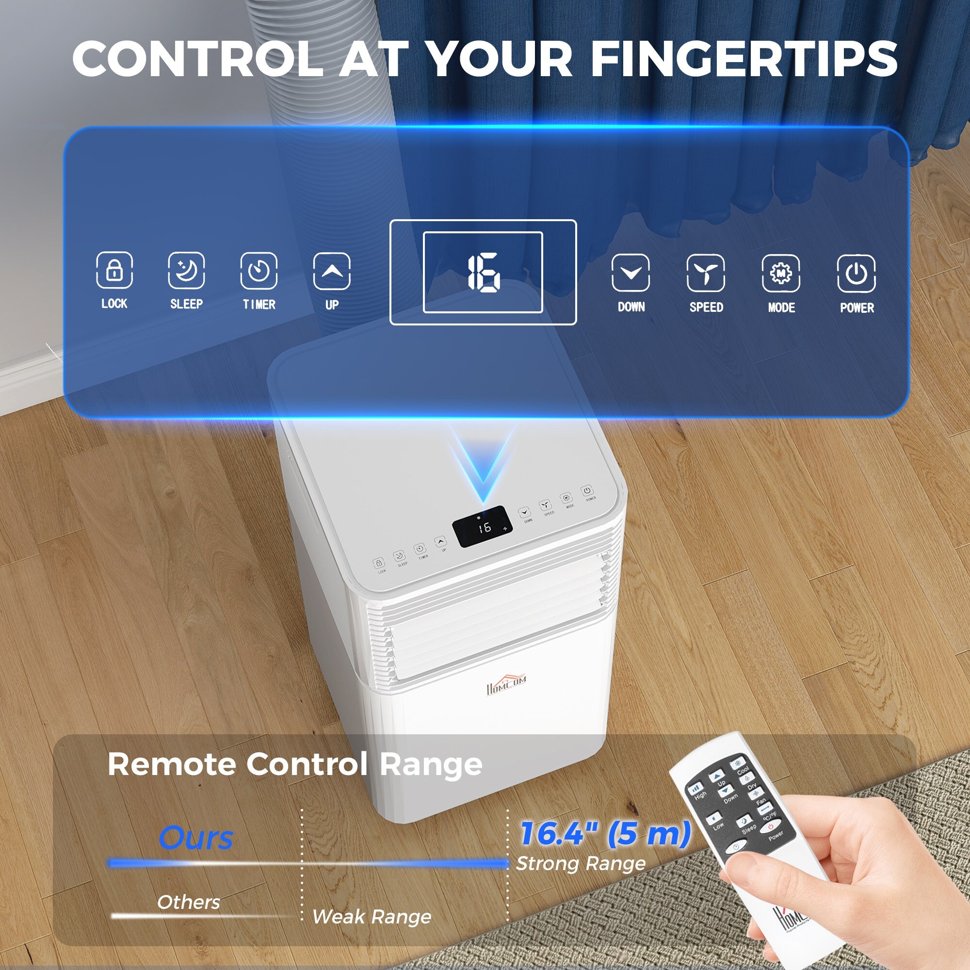 Wudkey L4-VC6N4S Portable-Air-Conditioners - View #3