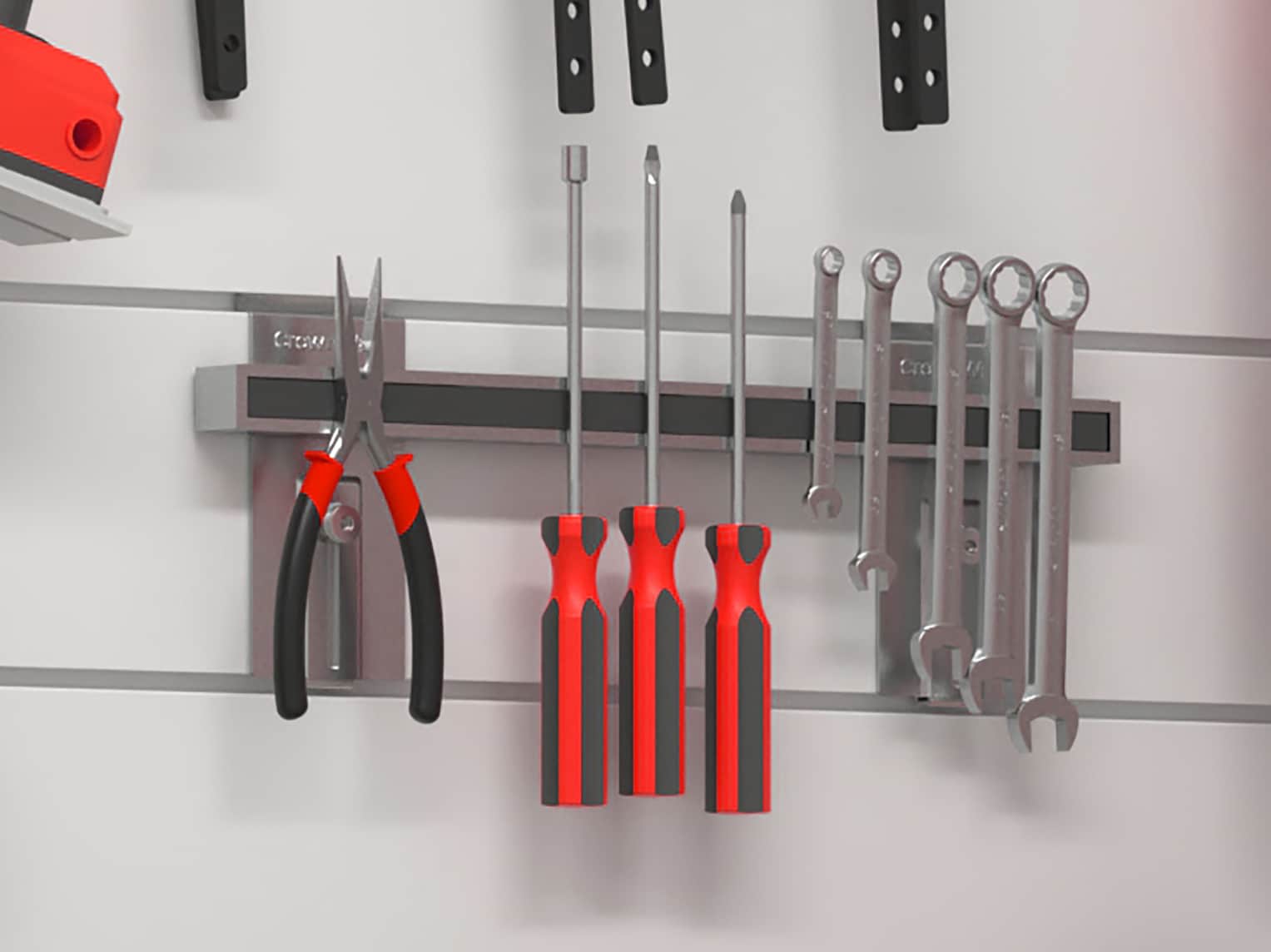 CrownWall TOOLBAR16-2P-LO Garage-Storage-Rail-Sys-Acc - View #7