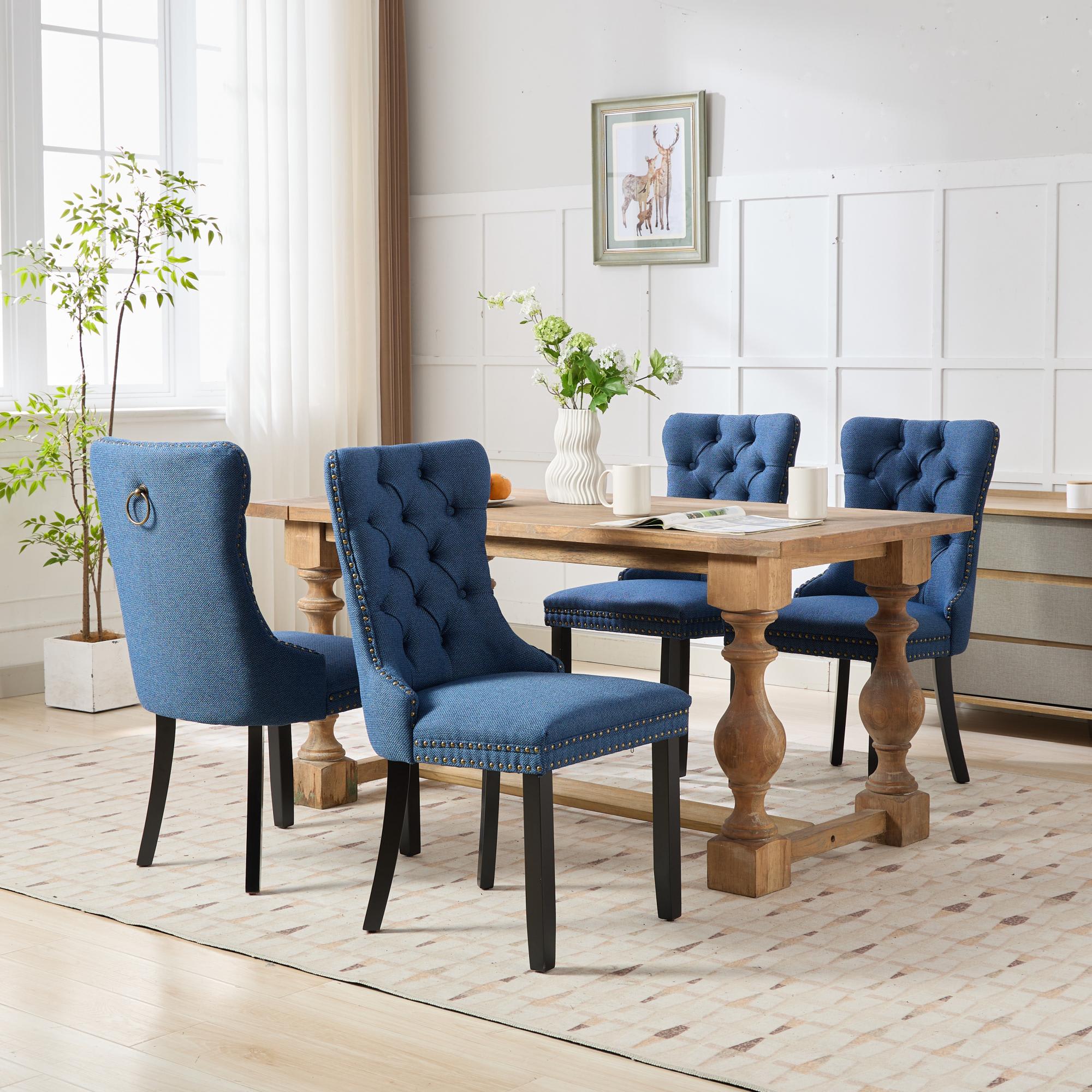 Vynxaria LEXY0123-DJCY-2BLU Dining-Chairs - View #4