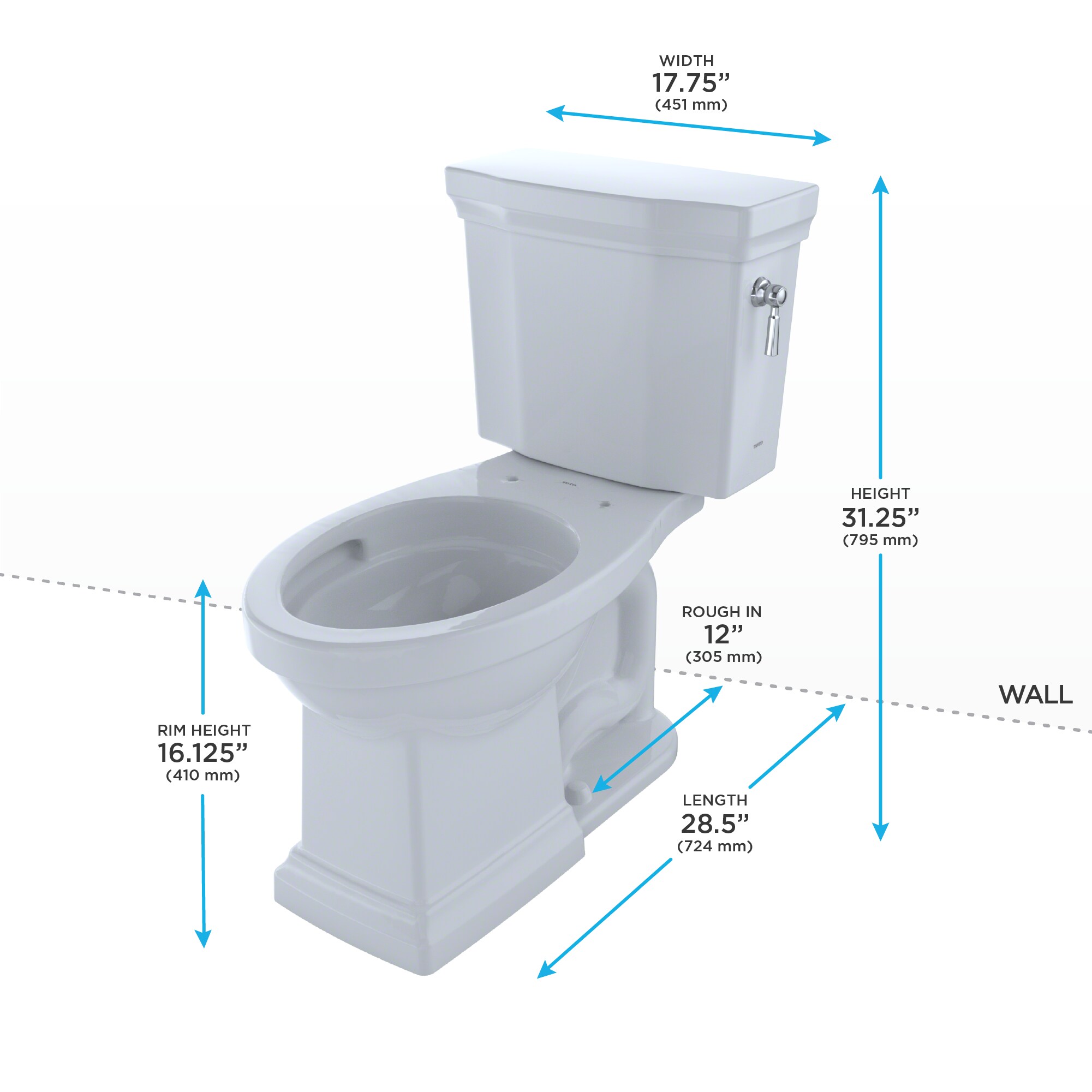 TOTO CST404CEFRG-01 toilets - View #2