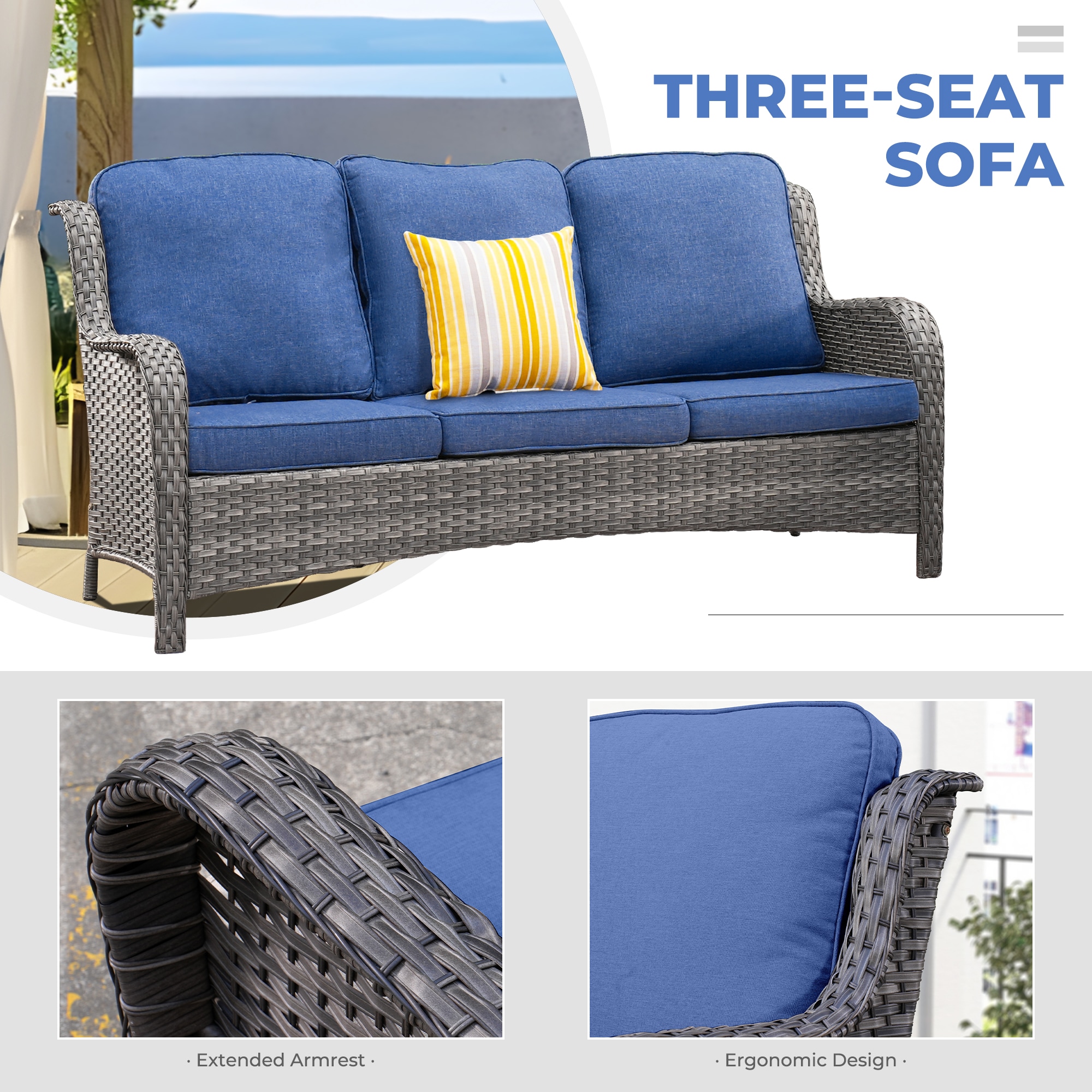 Ovios GNTC3-602 Patio-Conversation-Sets - View #2