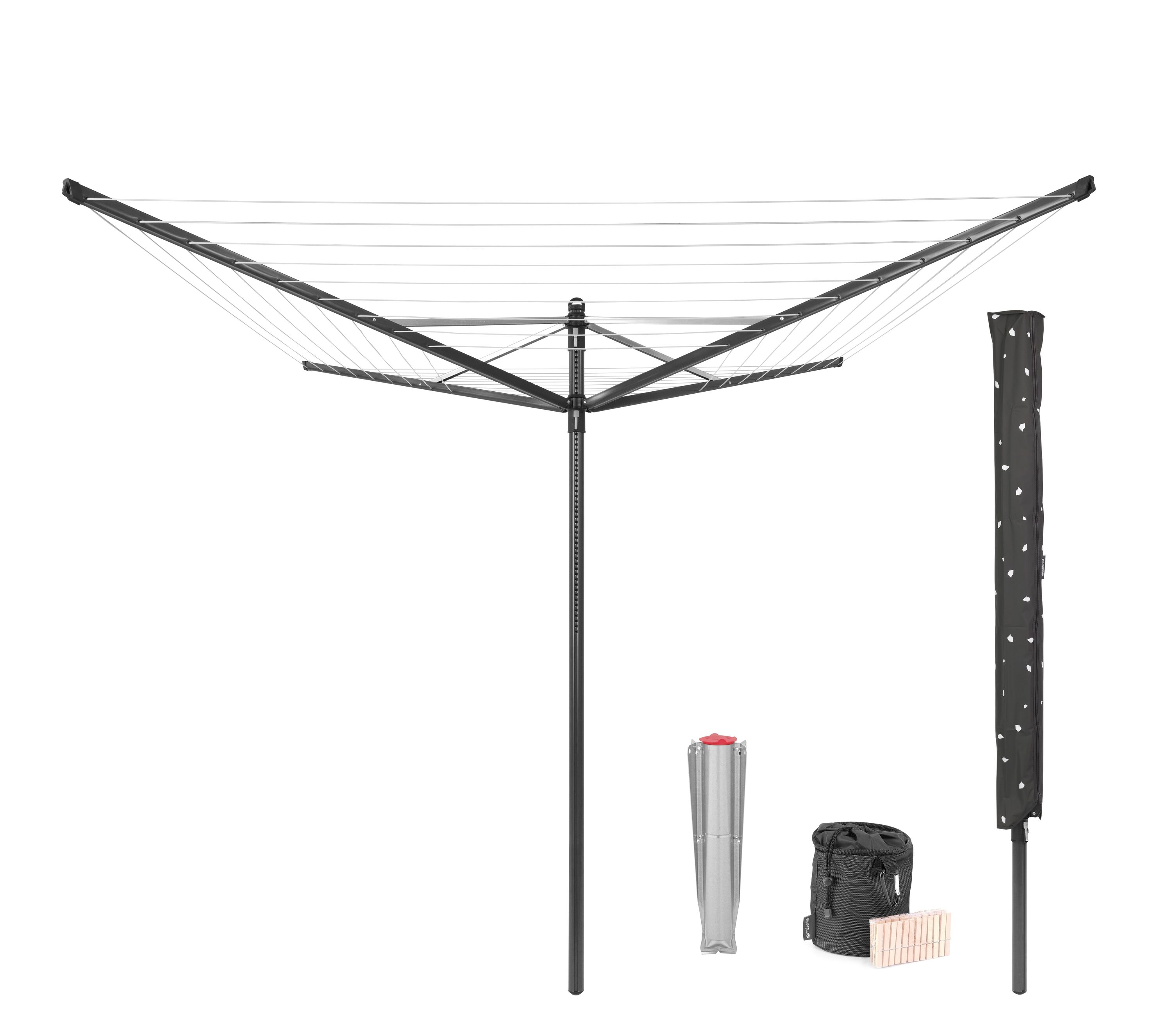 Umbrella clothesline Clotheslines & Drying Racks at