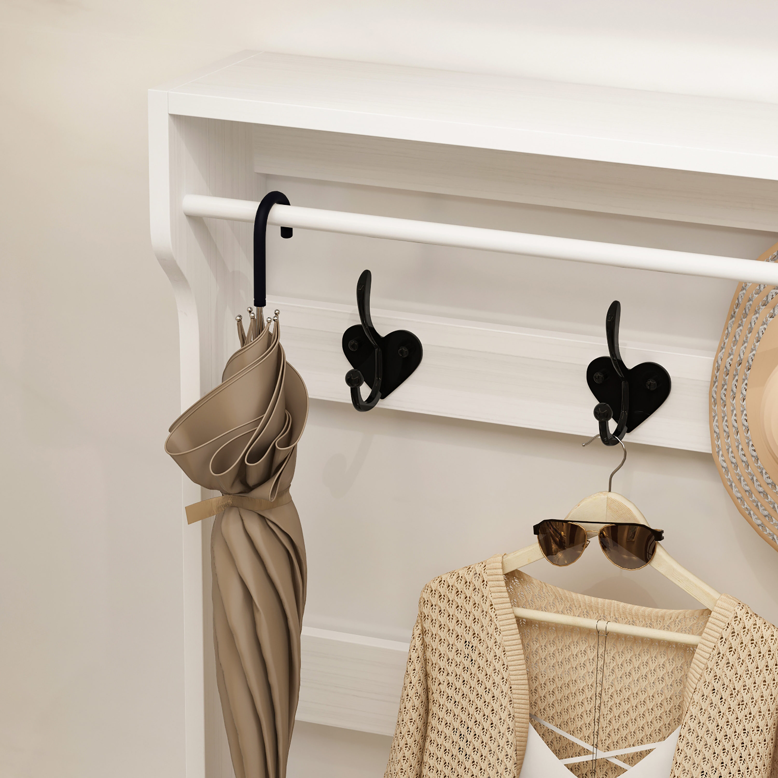 Hanging Shoe Shelves - TUSK® College Storage