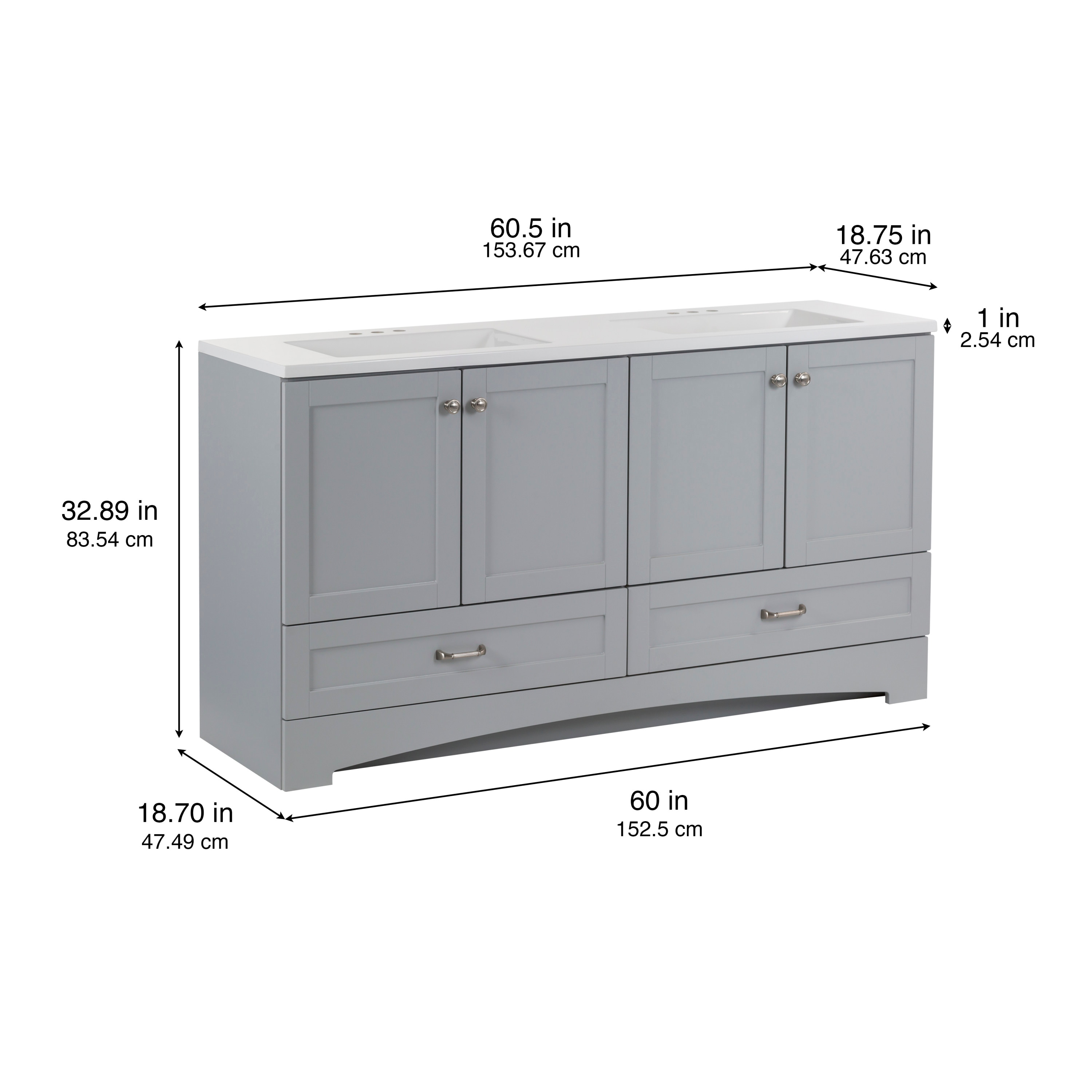 Diamond NOW C60W30329 Bath-Vanity-Combo - View #5