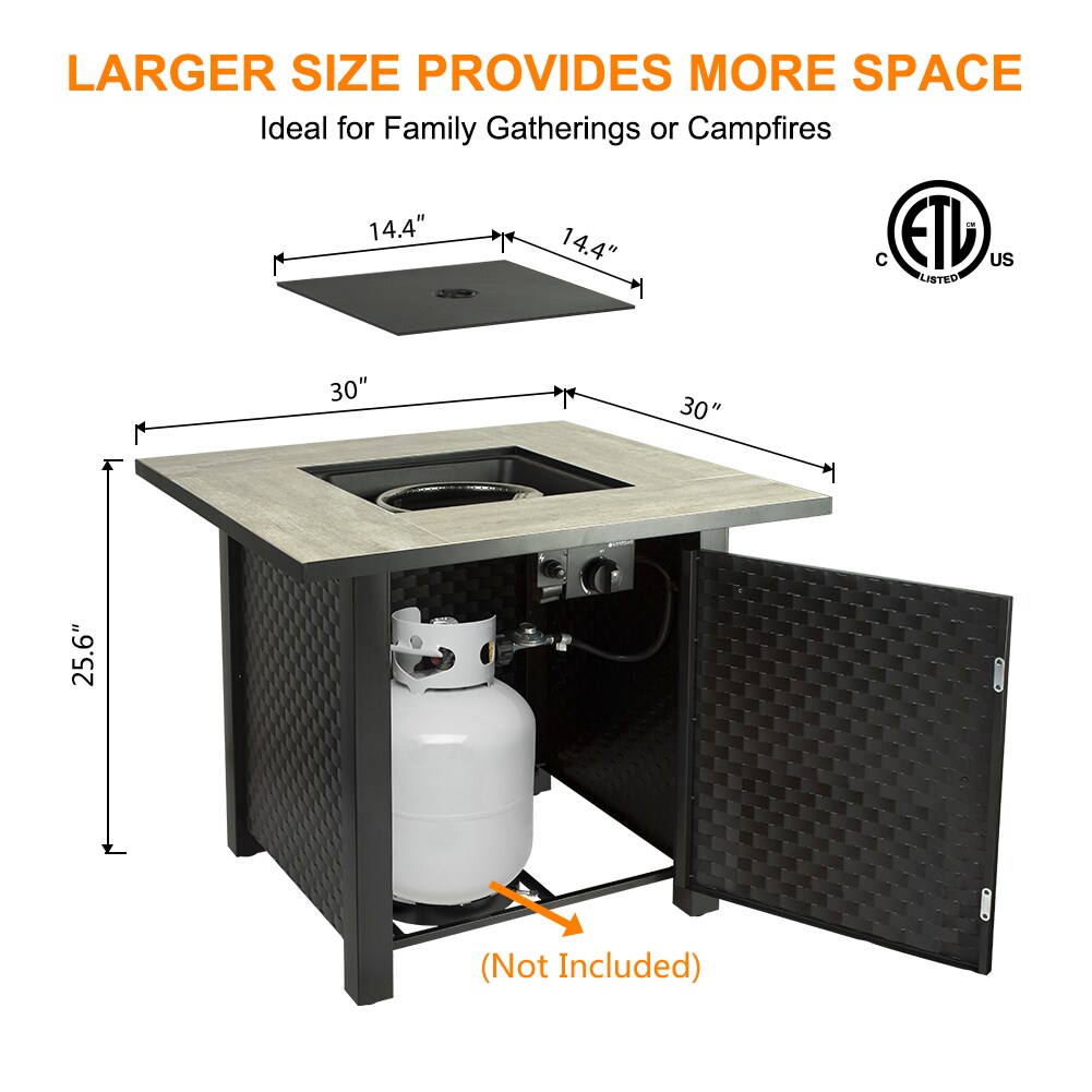 camplux 30 fire table