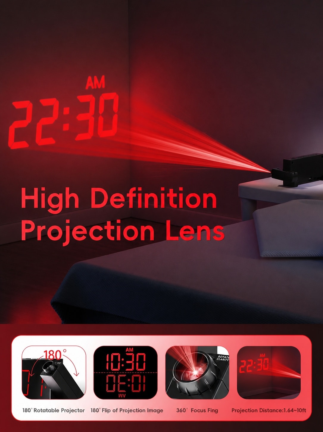 Phewnyzo LPW0608W080 Indoor-Outdoor-Clocks - View #3