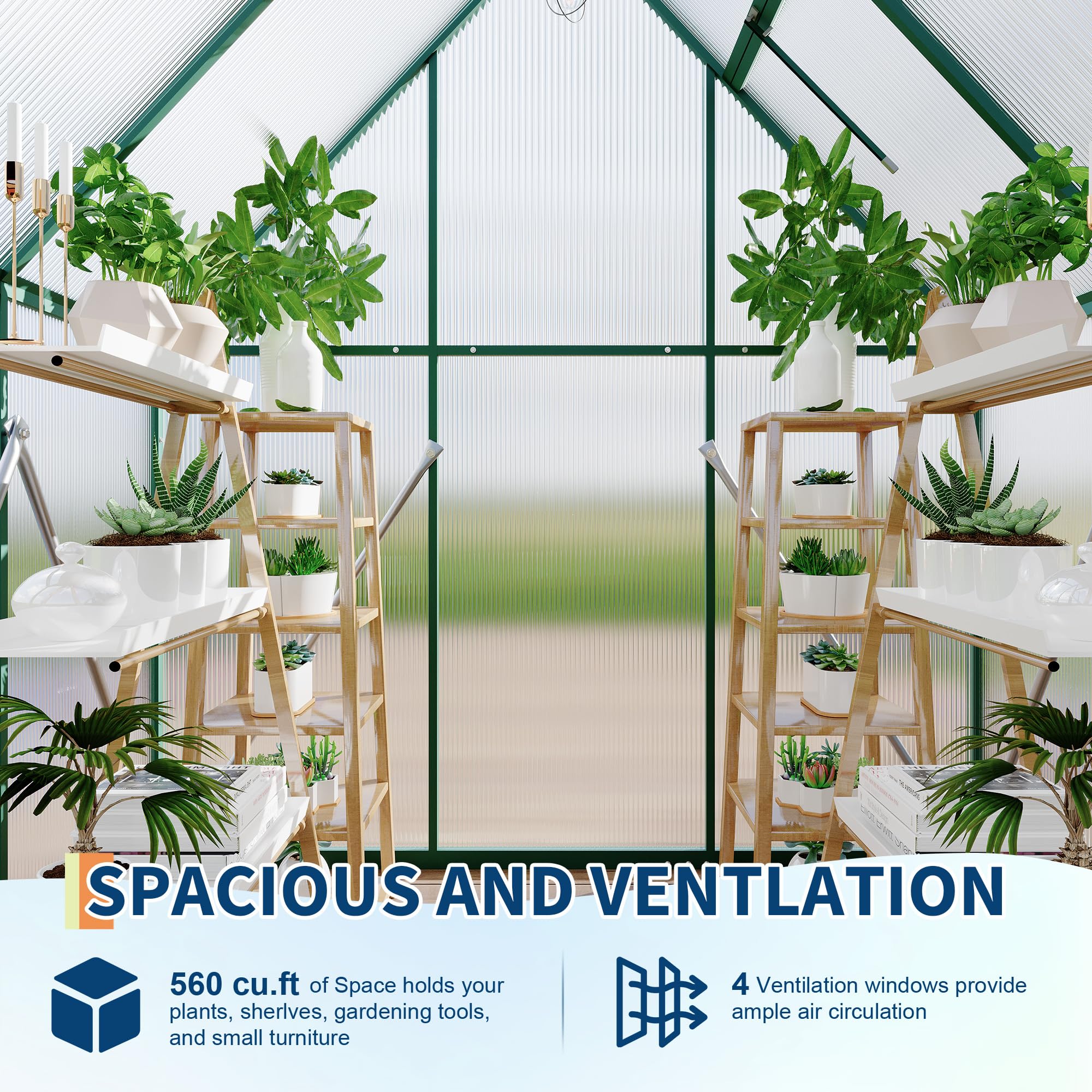 Garvee L009GLZLGWX0 greenhouses - View #3