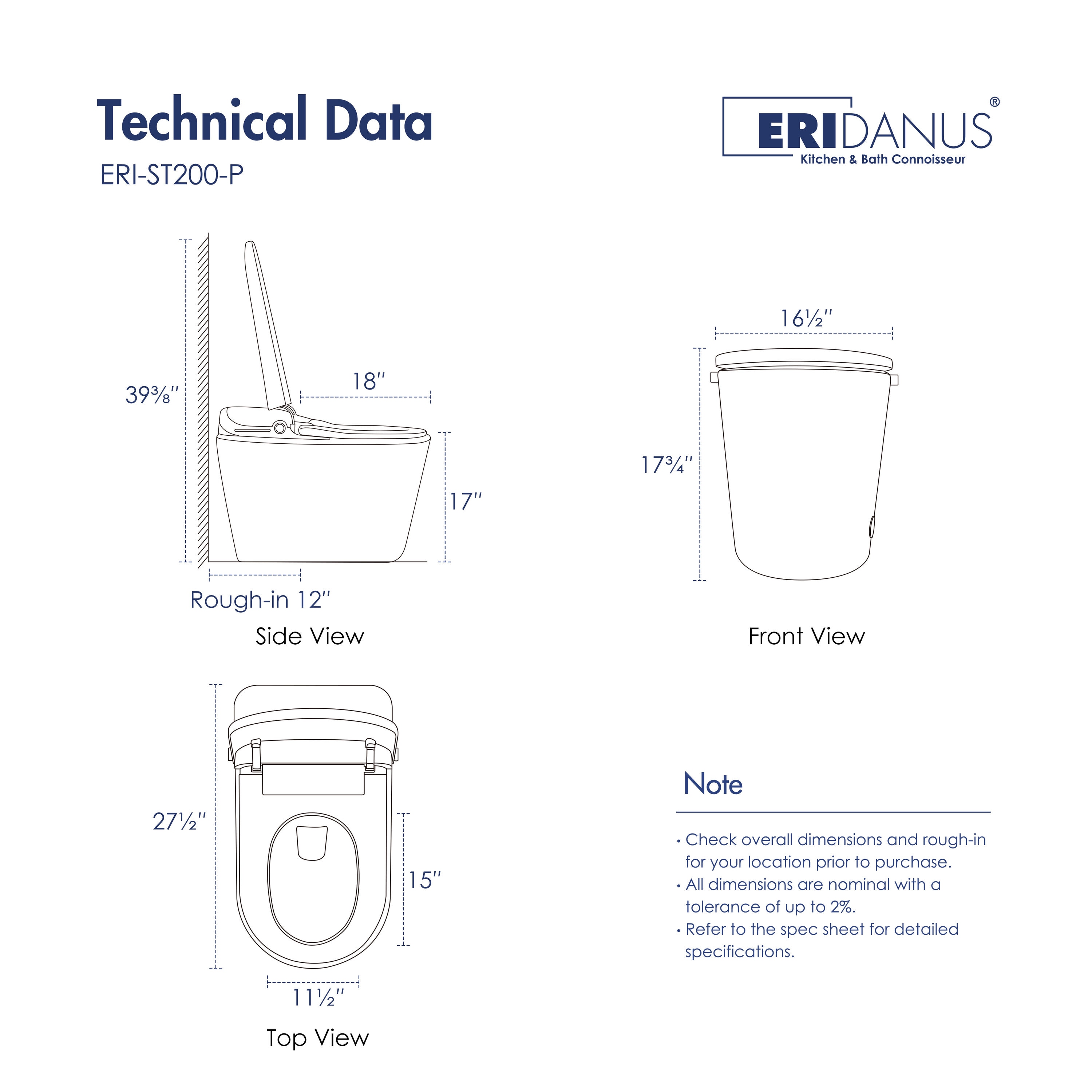 Eridanus ERI-ST200-P toilets - View #2