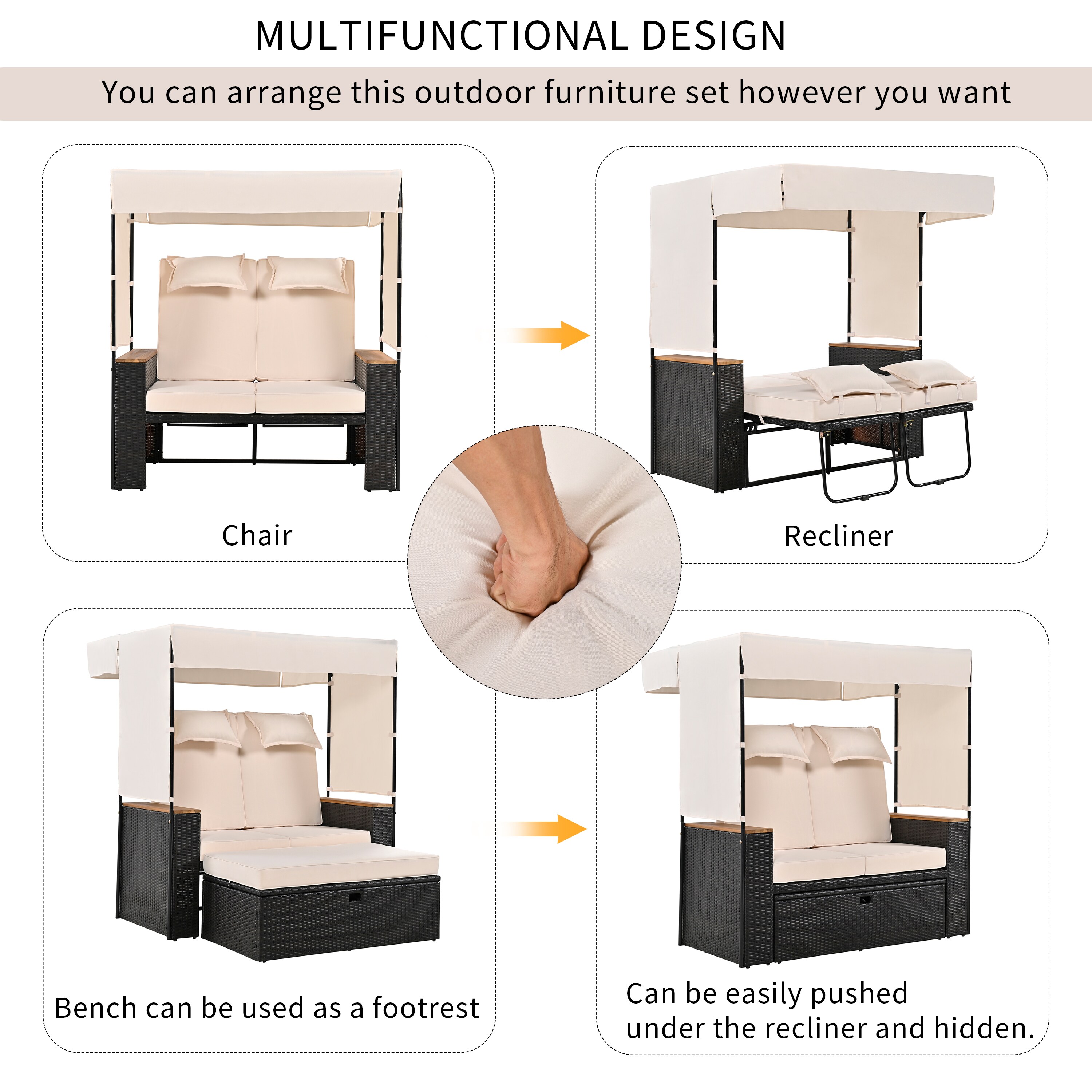 Maocao Hoom SH023AAA Patio-Sofas-Daybeds - View #6