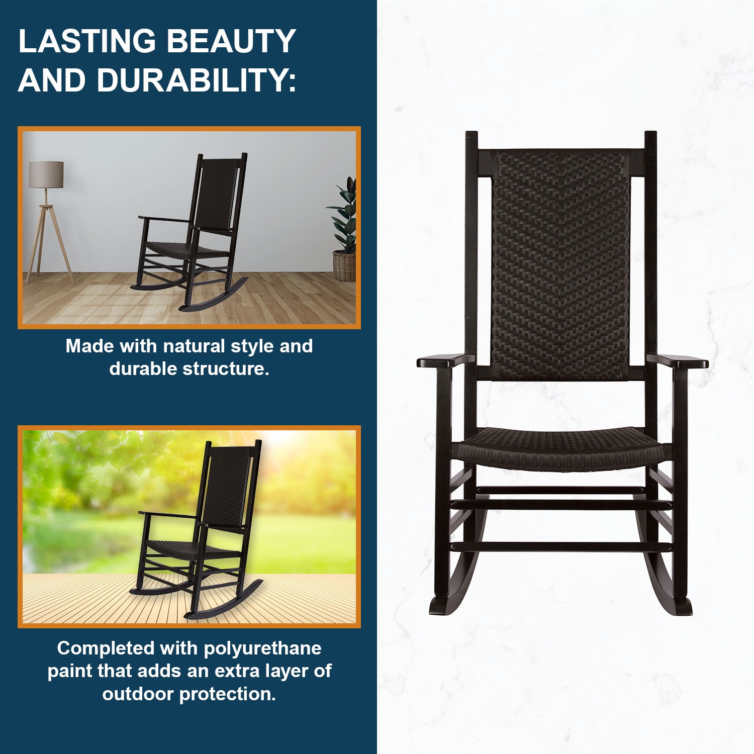 Shine Company 4335BK Patio-Chairs - View #10