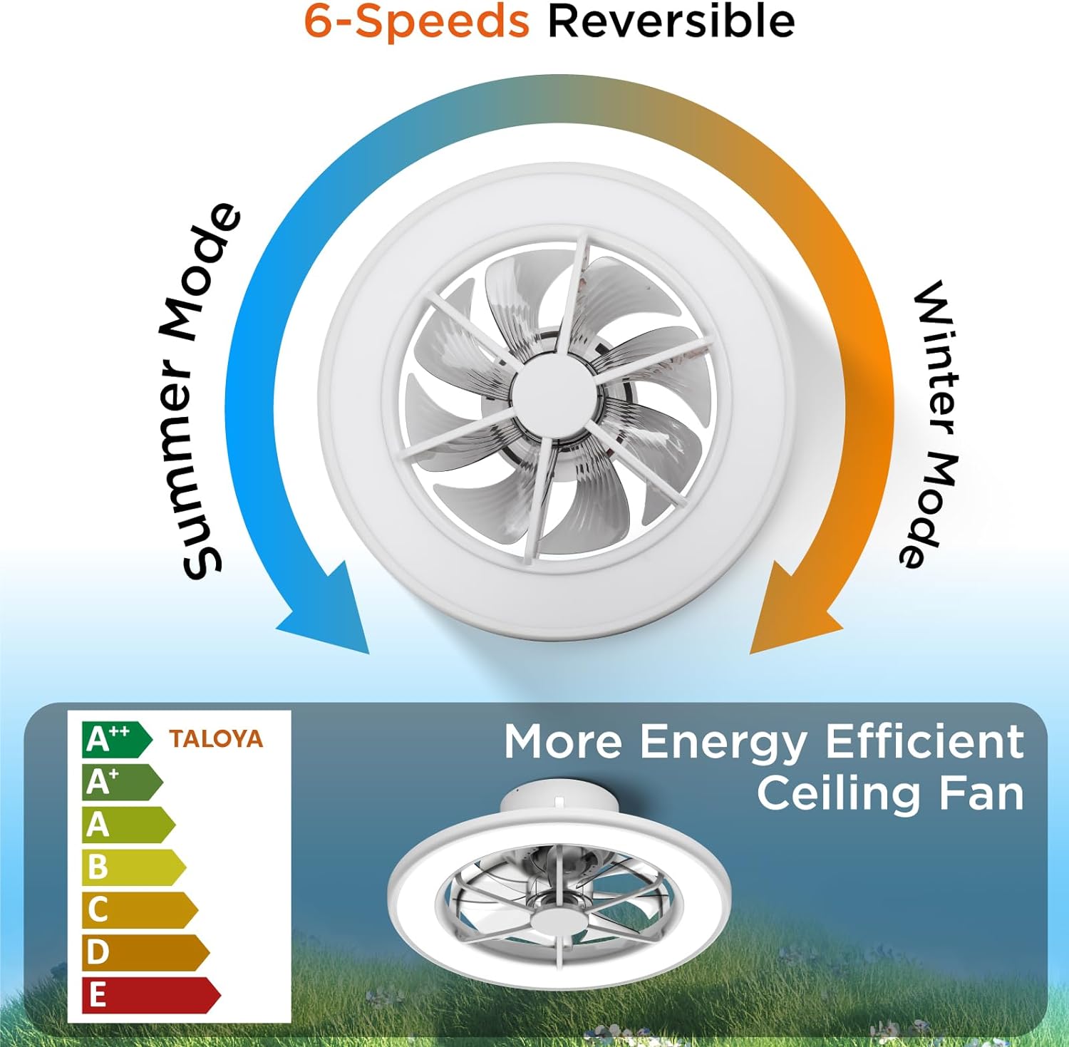 TALOYA TLY-M2-WE-X18 Ceiling-Fans - View #7