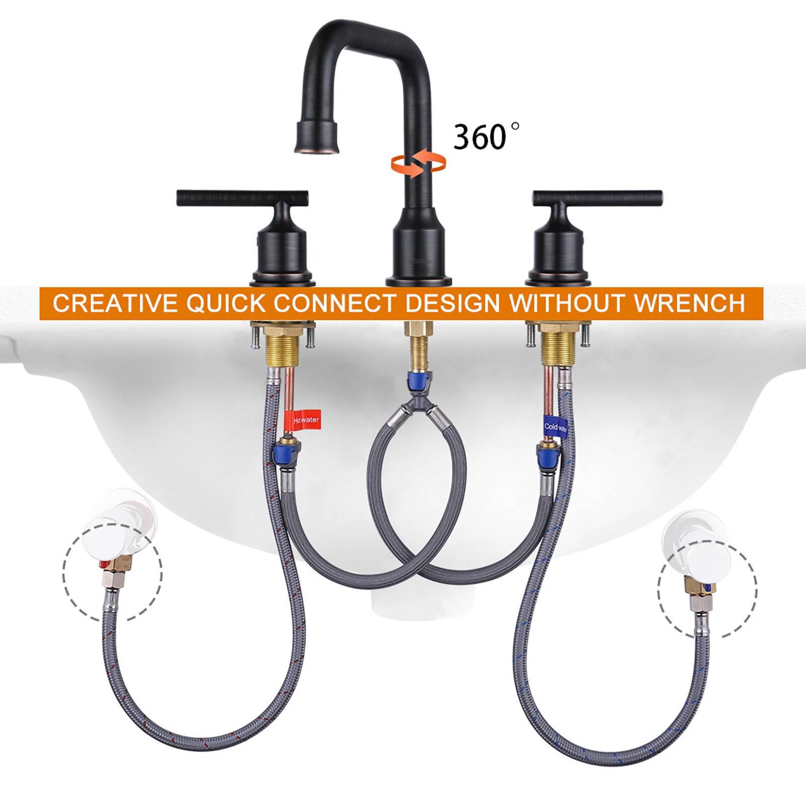 WOWOW 2320300RB-LW Lavatory-Faucets - View #4