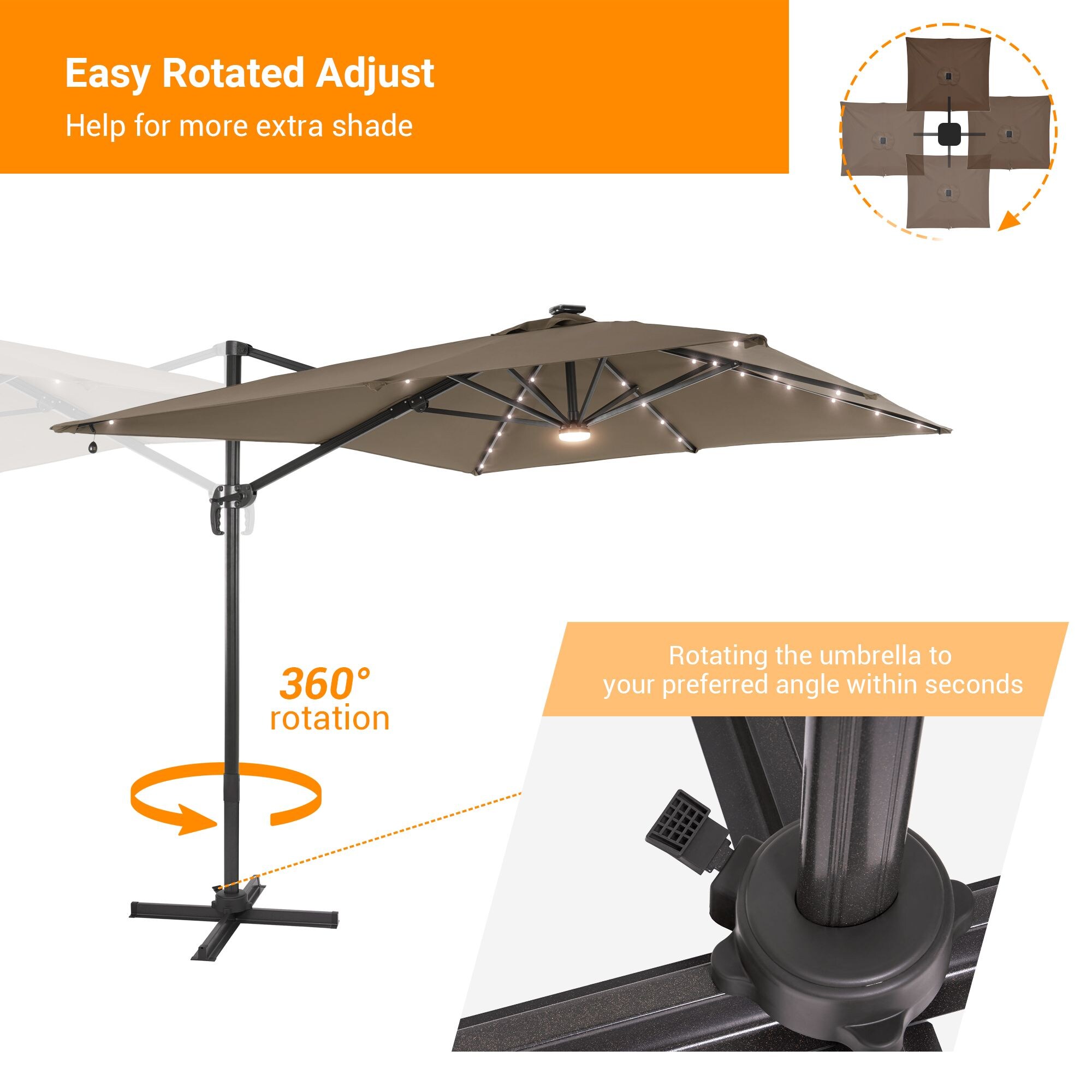 Sonkuki SD-MN108TP-LED Umbrellas-2 - View #4