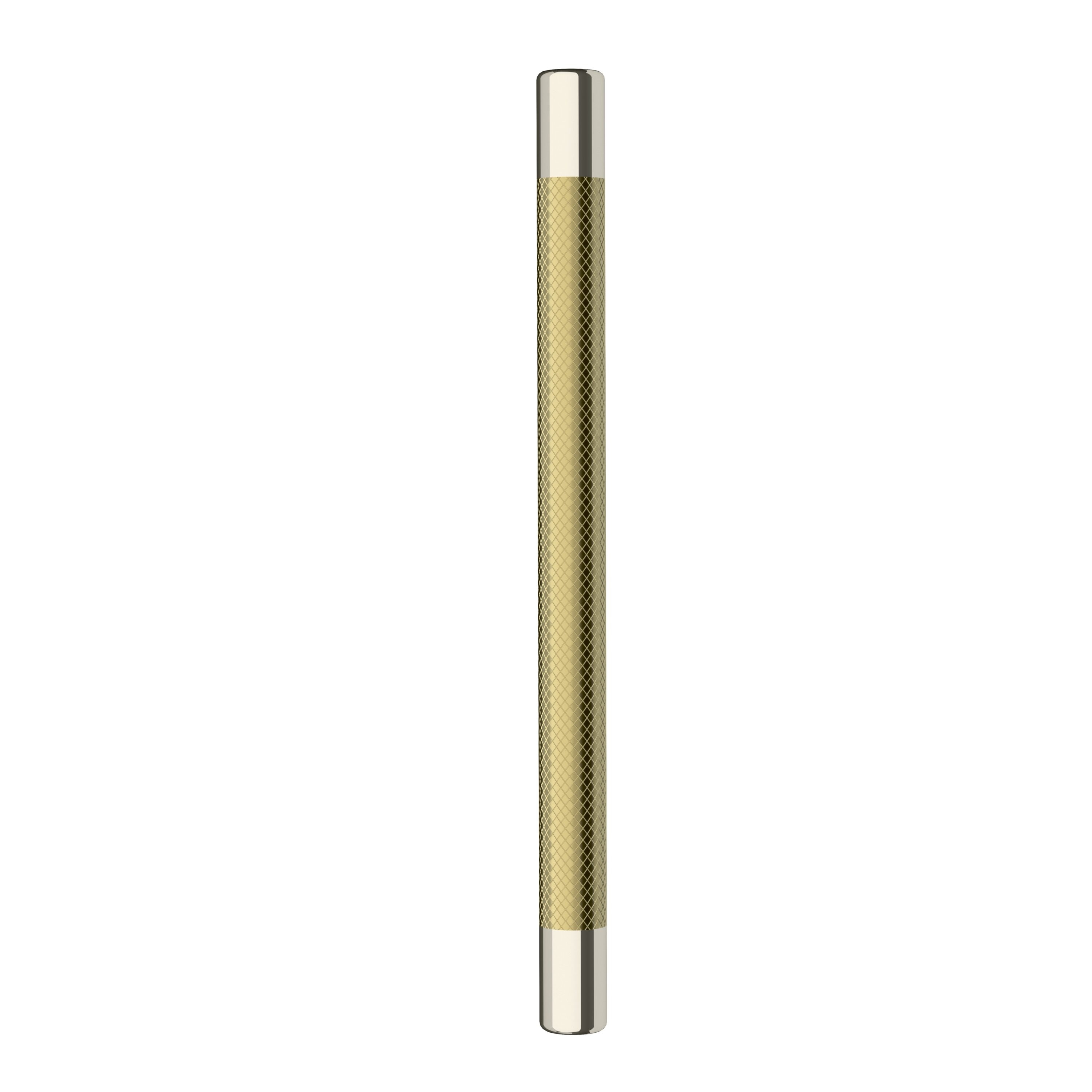 Polished Nickel and Golden Champagne Cabinet Bar Pull