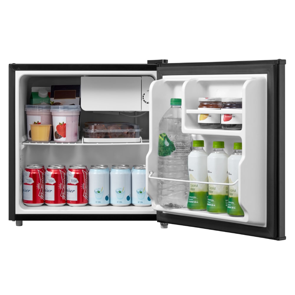 1.6 CuFt. All Refrigerator, Auto Defrost, Wire Shelves, Energy Star - Black