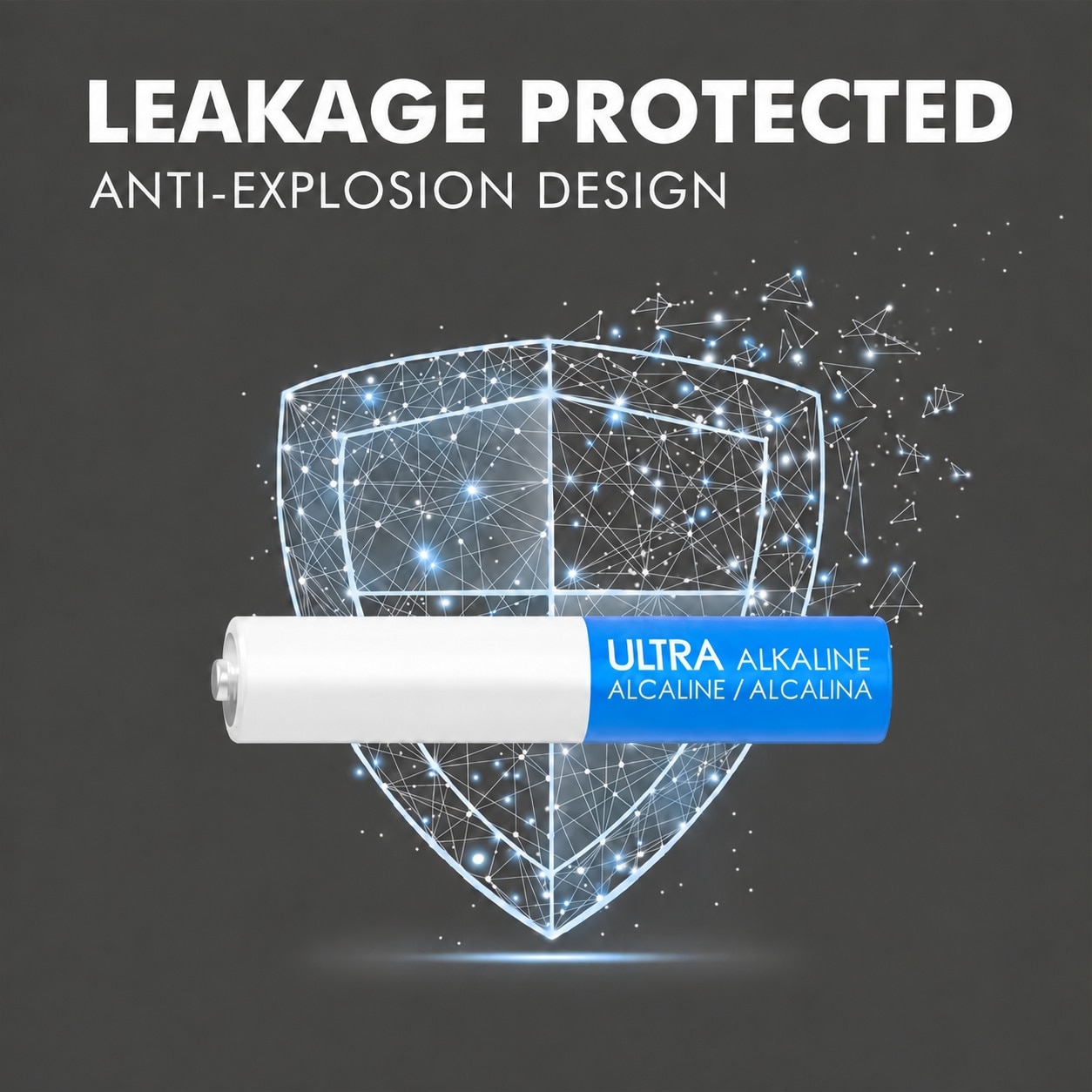 DYRCJ AAAA Alkaline 8 pack Ultra Long Lasting Power Leakproof Design ...