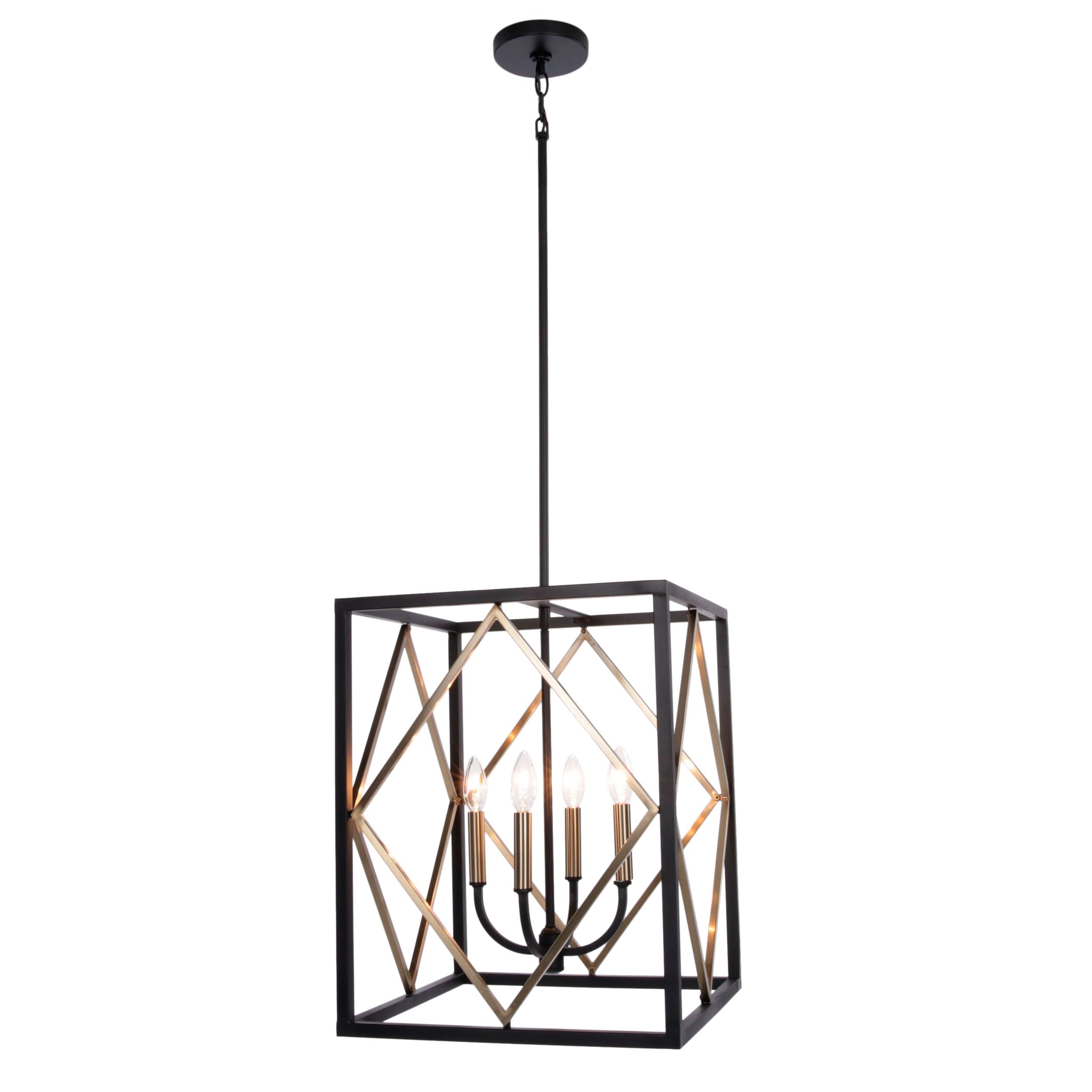 quoizel platform 4 light pendant