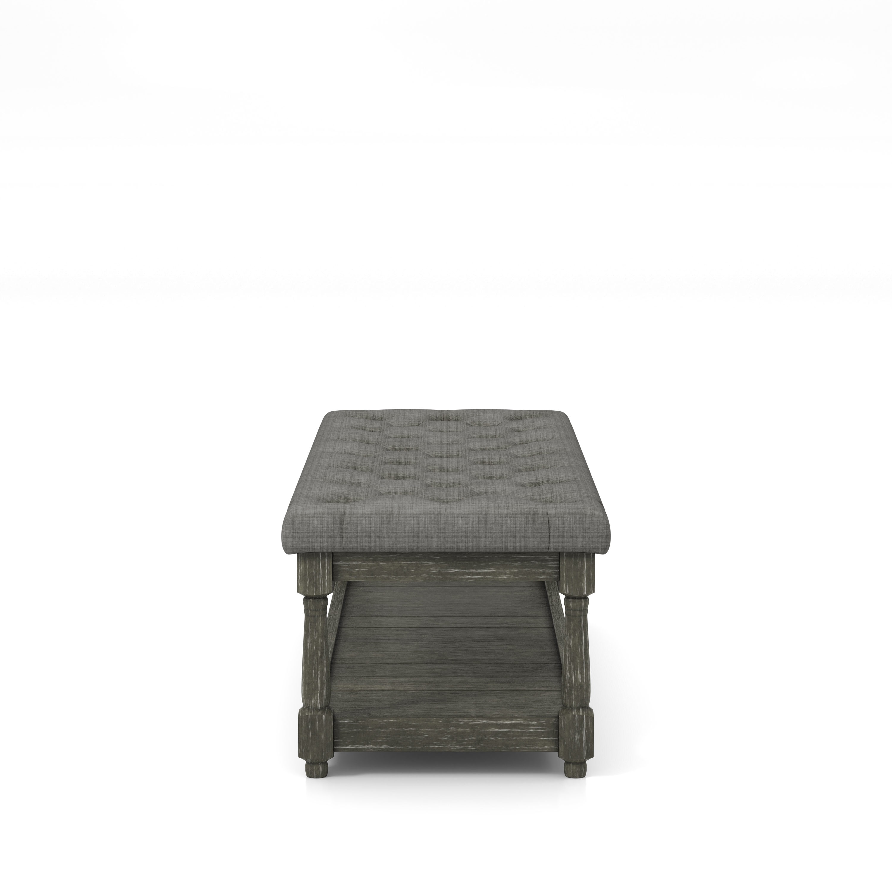 Furniture of America IDF-BN5665GY bench - View #3