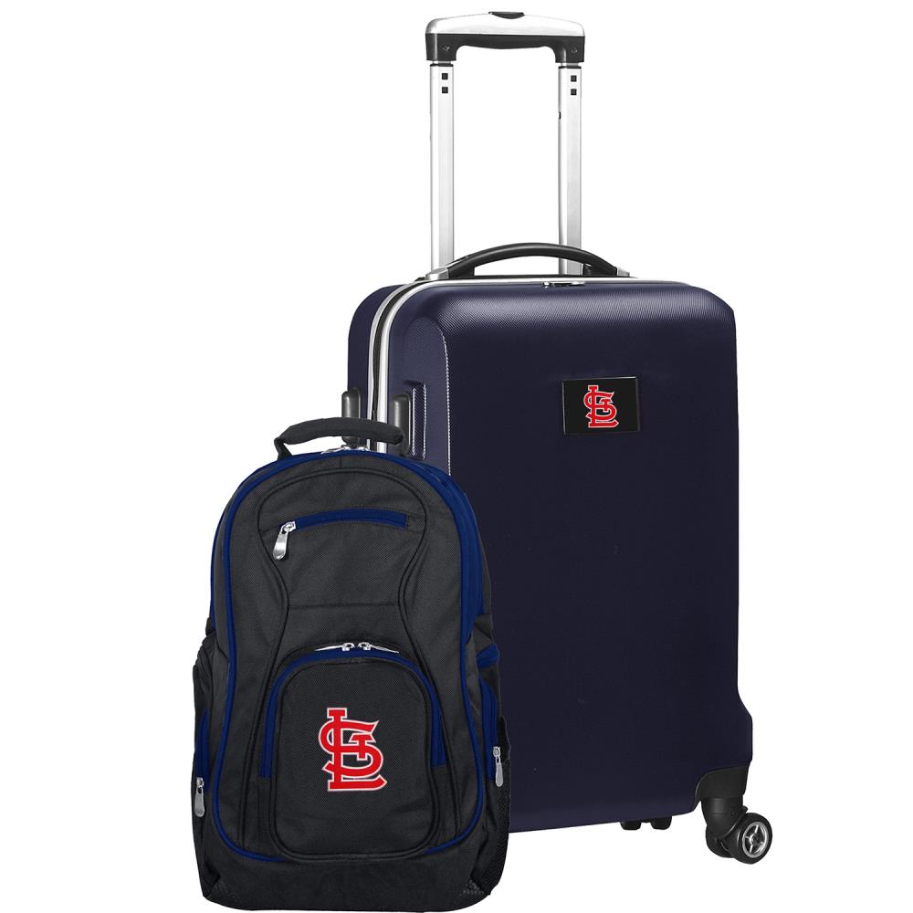 St. Louis Cardinals 19'' Premium Wheeled Backpack - Black