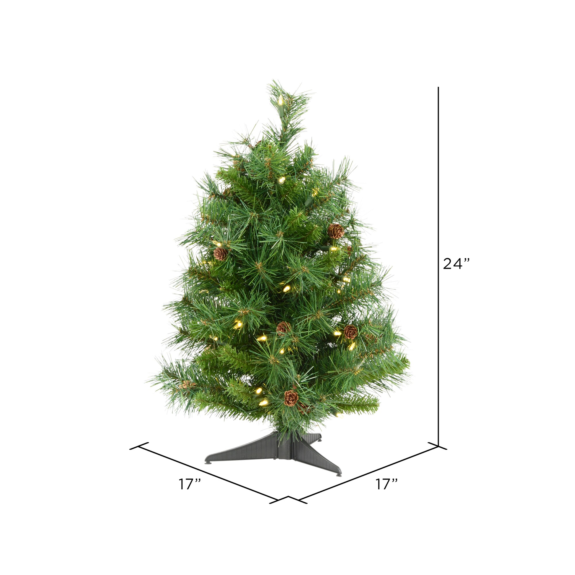 Vickerman A801001LED Artificial-Christmas-Trees - View #4