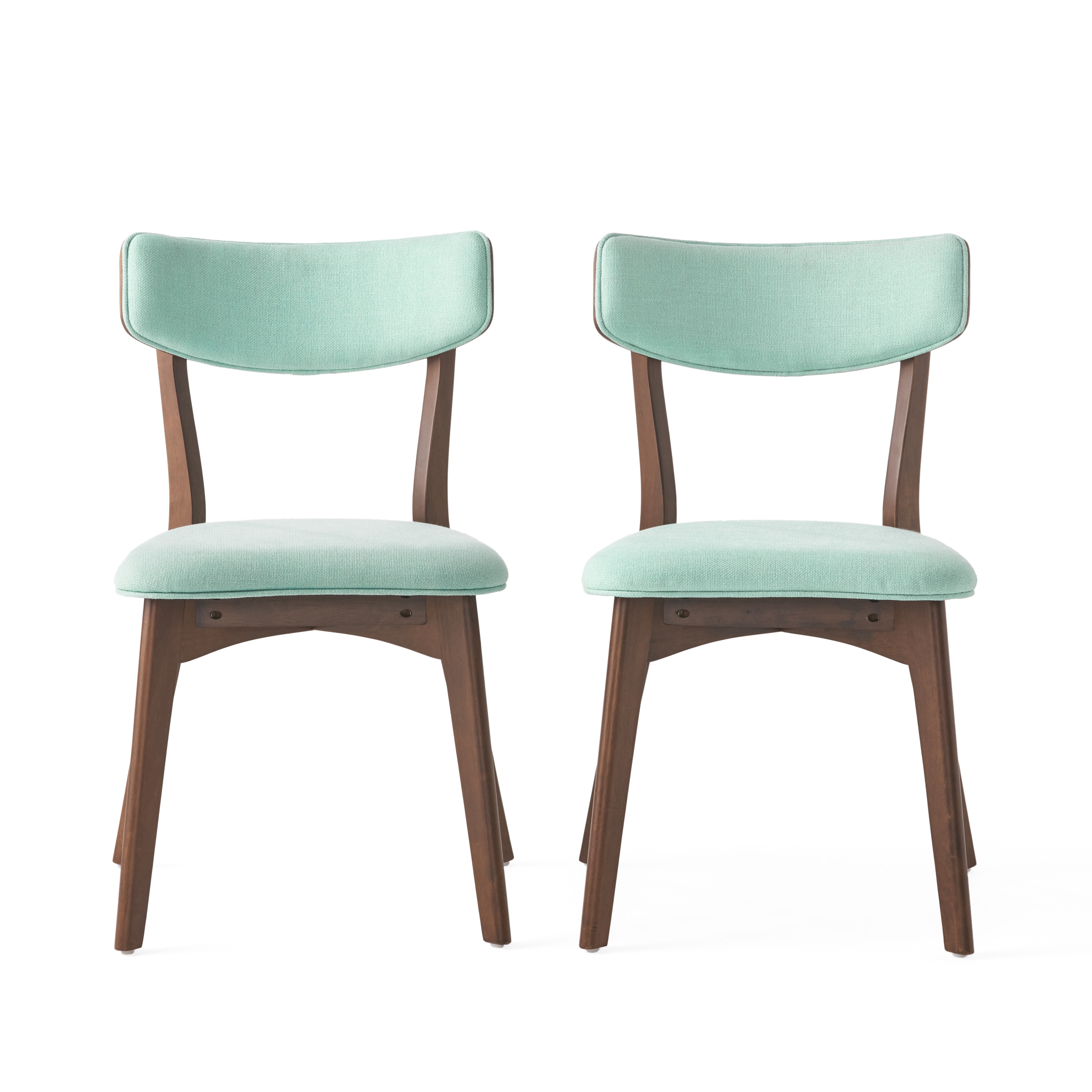 Best Selling Home Decor 301308 Set of 2 Contemporary/Modern Polyester Upholstered Dining Side Chair (Wood Frame)