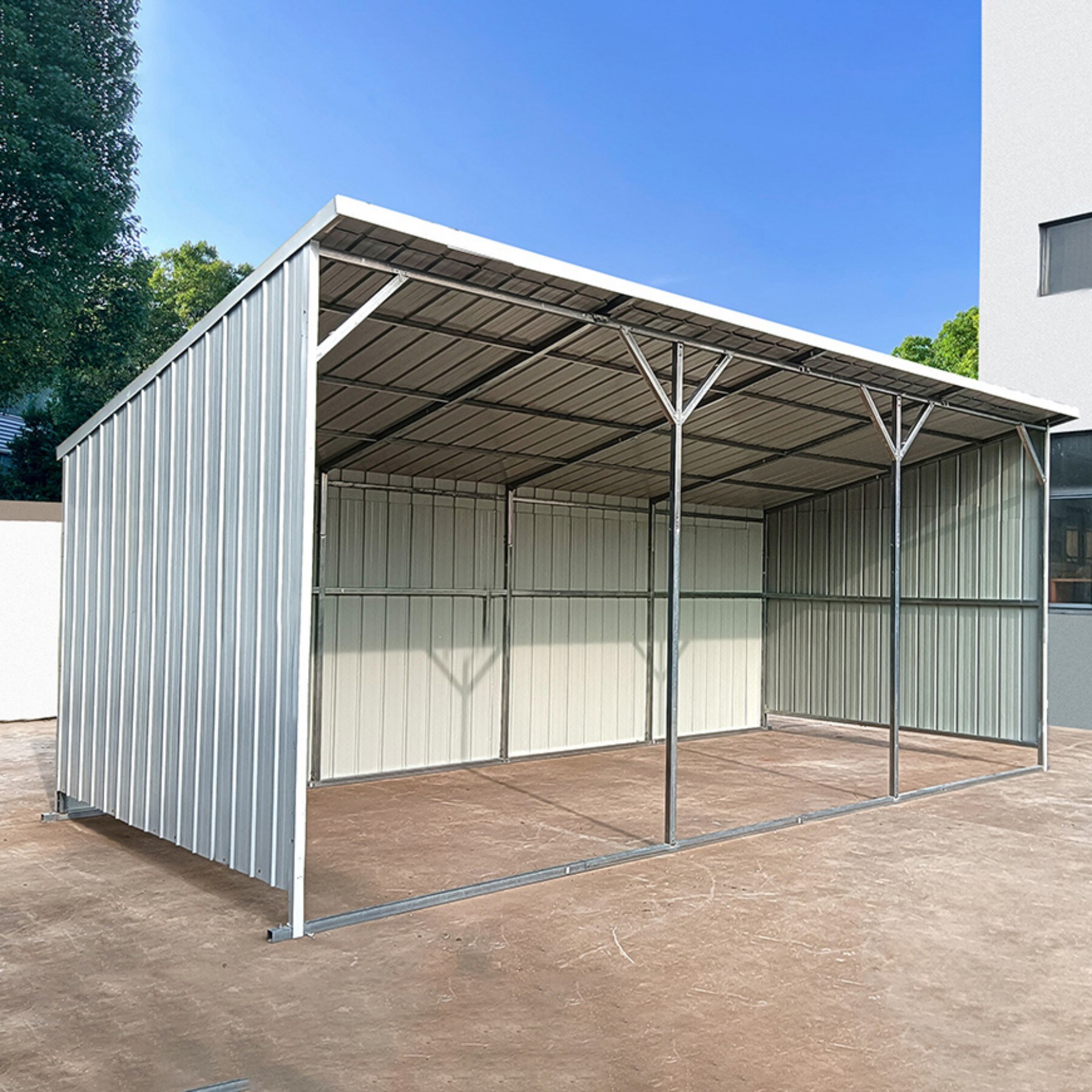 Dexmalle W5281P417784 Metal-Storage-Buildings-Sheds - View #3