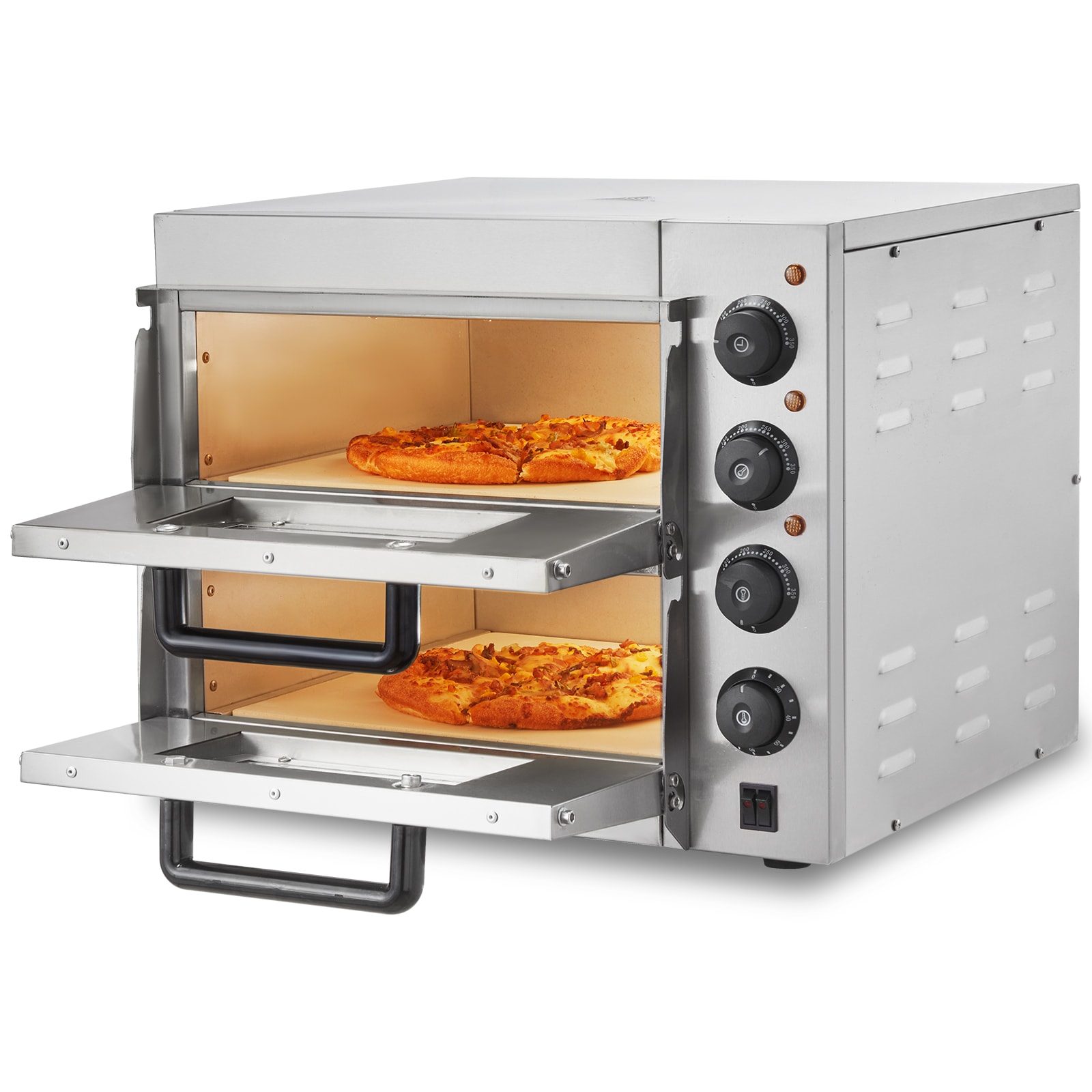 SVOPES SVOPESFMDRPSL06877V1 16-IN 2700W Countertop Pizza Oven Electric Indoor/Outdoor Pizza Oven
