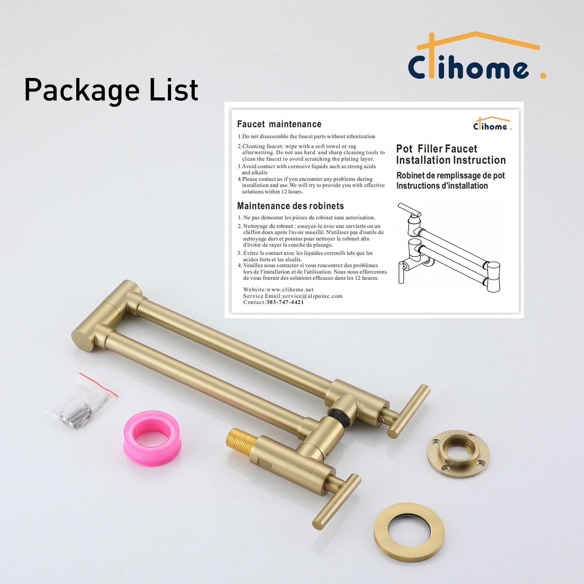 Clihome DG-KF46BG Kitchen-Faucets - View #10