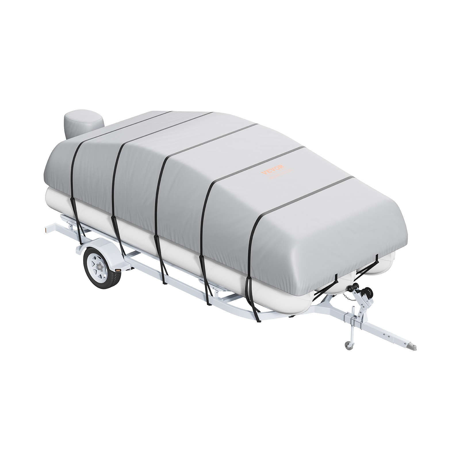 VEVOR FQCZX800D2328O284V0 23-24 Ft 800d Pontoon Boat Cover 800d Waterproof Nylon