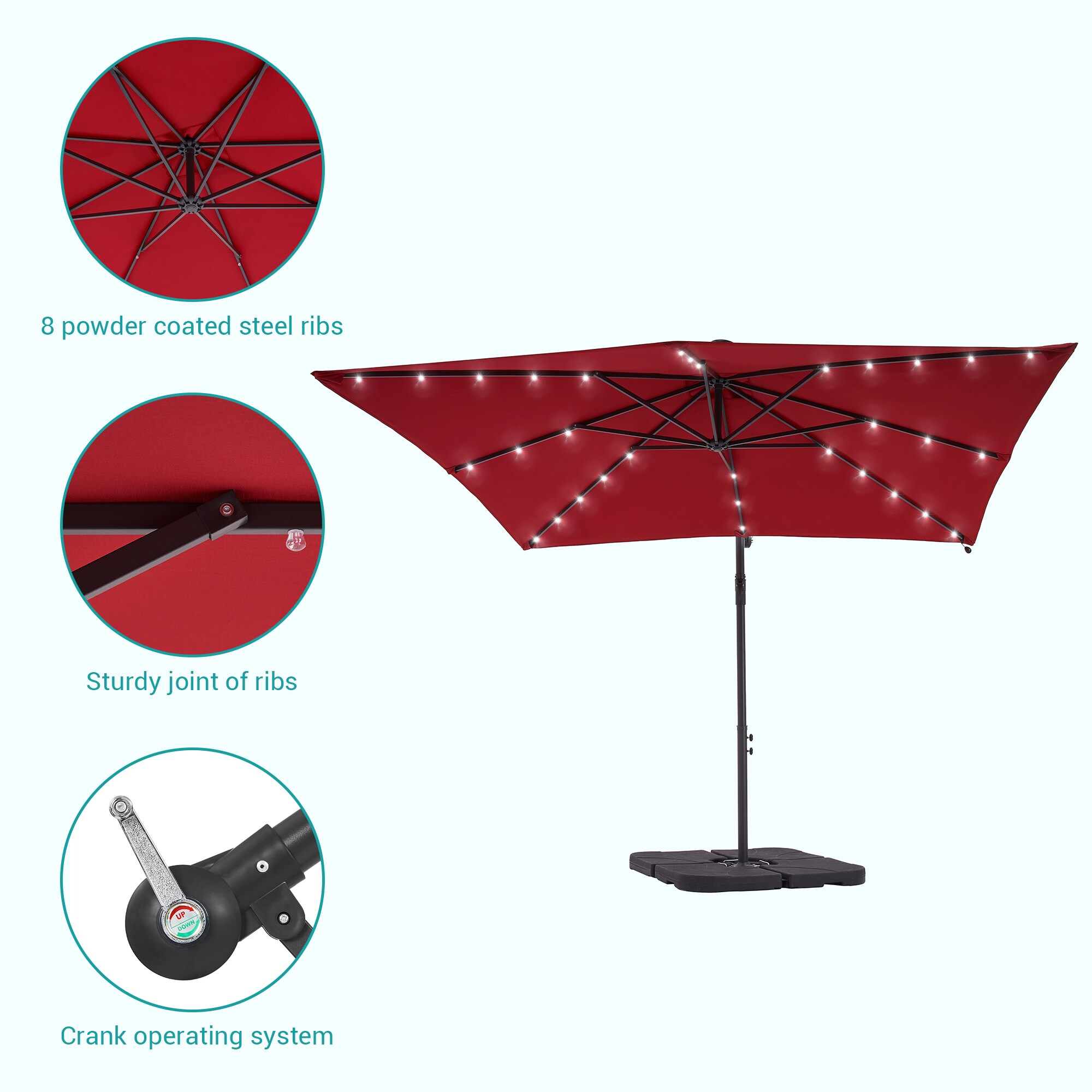 ACEGOSES LW-61RD Umbrellas-2 - View #4