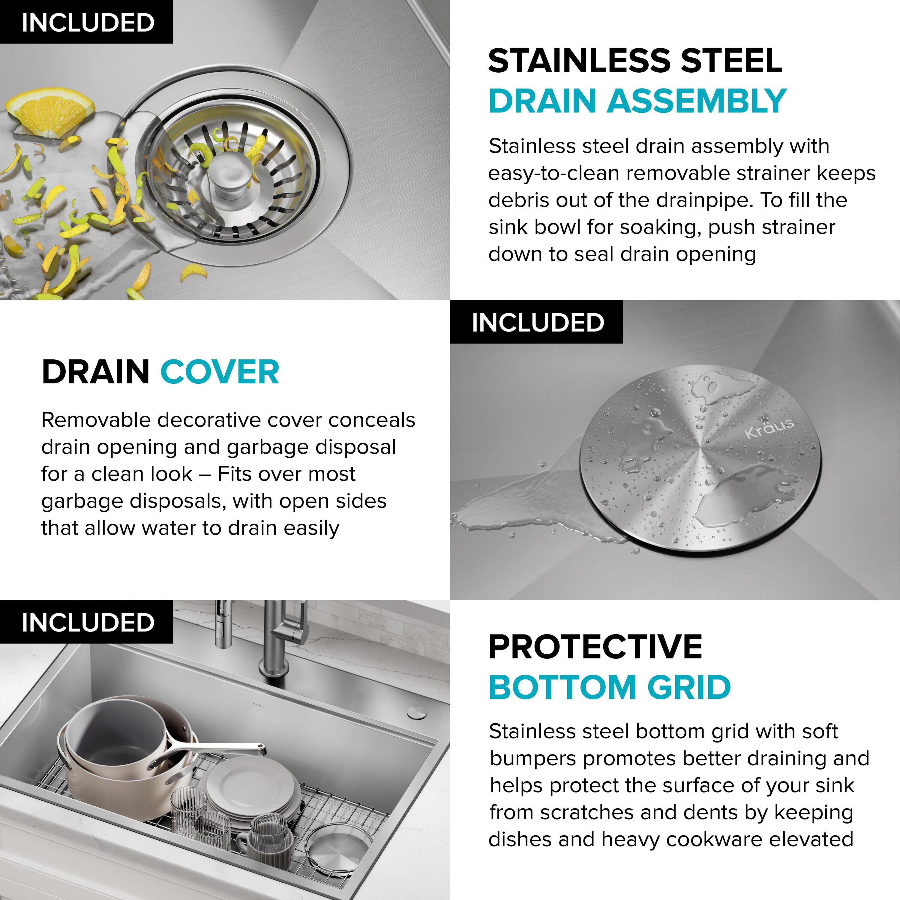 Kraus KWT302-30 Kitchen-Sinks - View #10