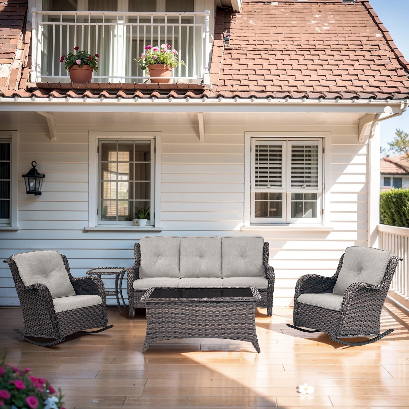 Rilyson FS0131825101-2 Patio-Conversation-Sets - View #3