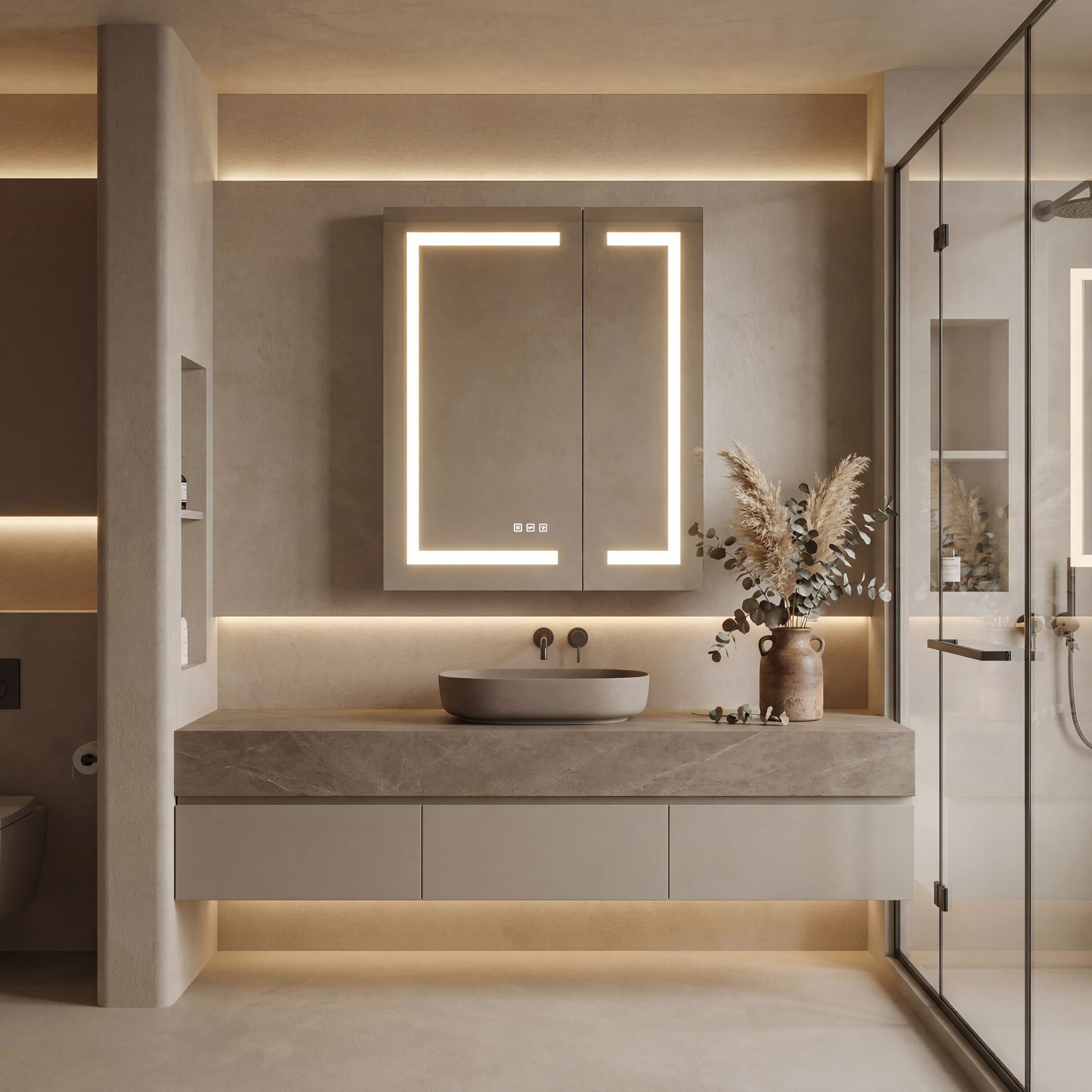 CASAINC CA-MCL3036-P Bathroom-Medicine-Cabinets - View #6
