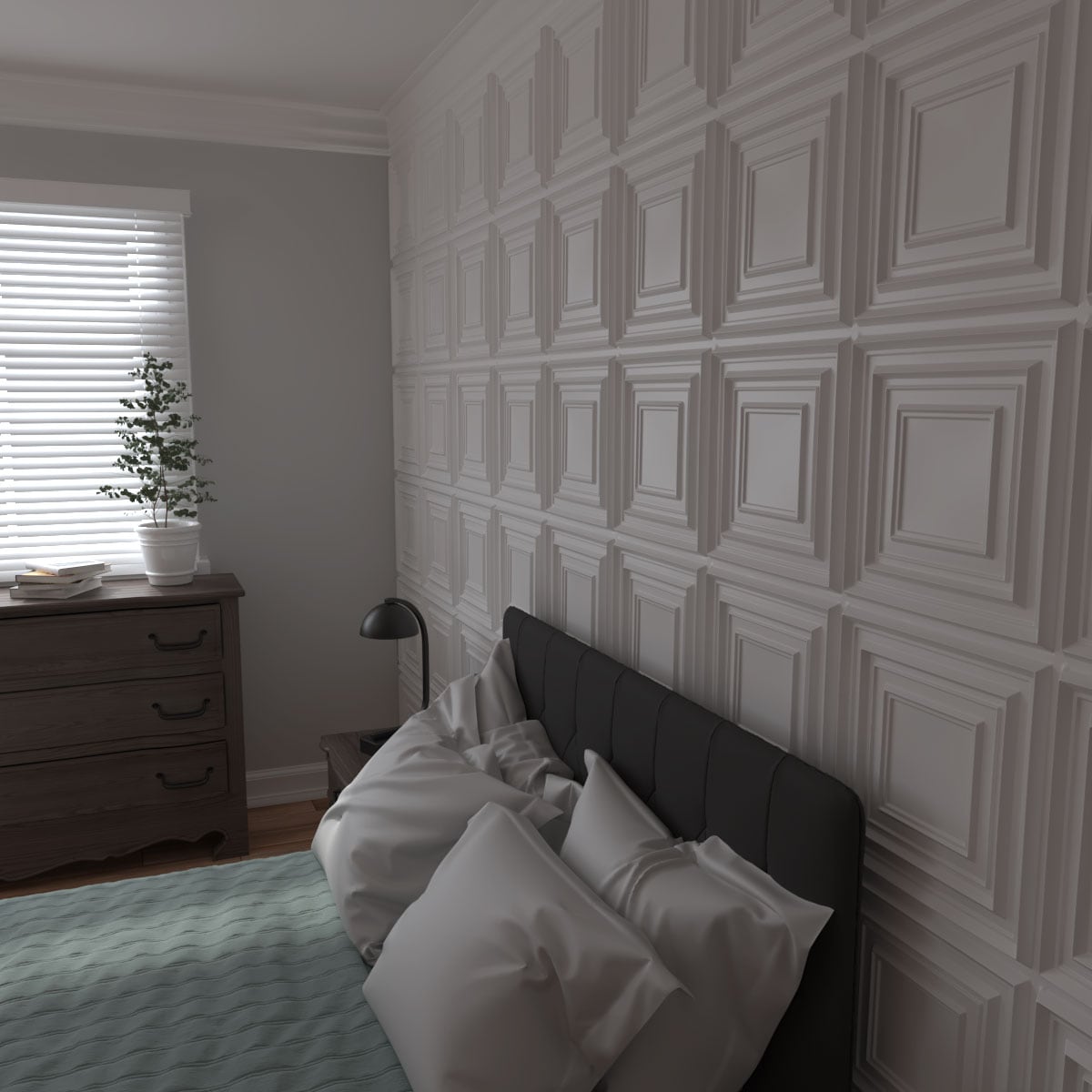 Ekena Millwork WP20X20MXWH-CASE-50 Wall-Panels - View #12
