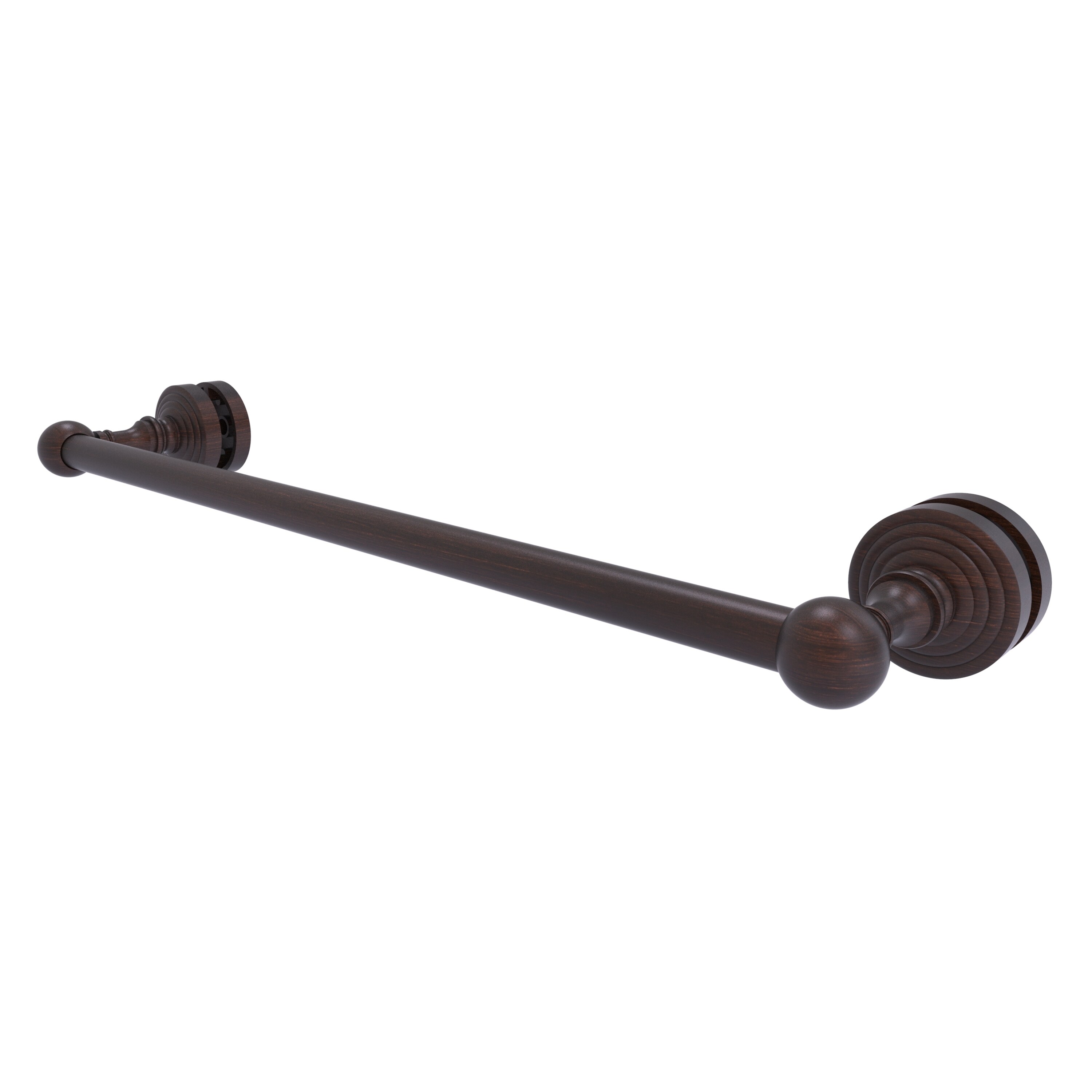 Allied Brass WP-41-SM-18-VB Waverly Place 18-in Venetian Bronze Wall mount Single Towel Bar