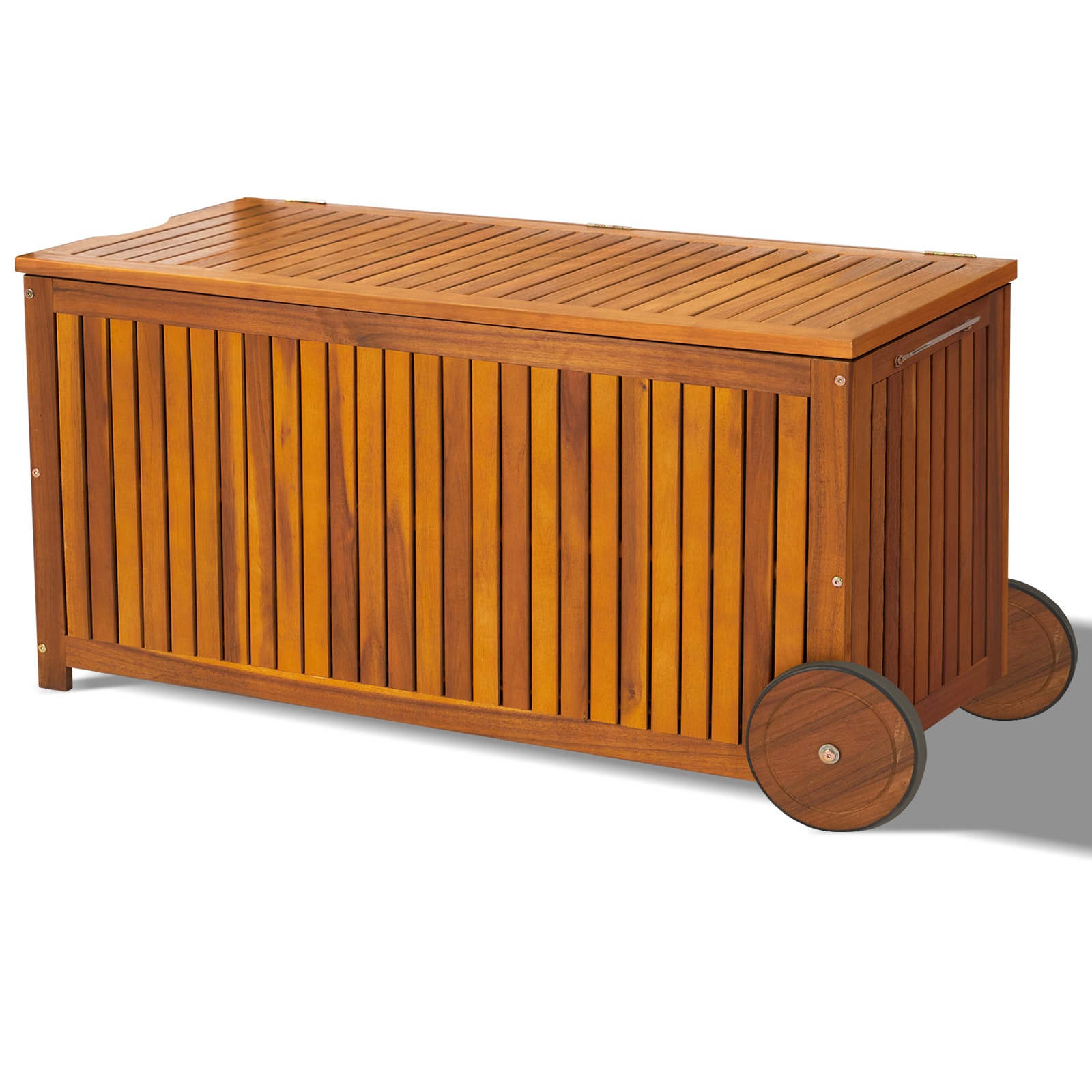 Winado LO1G55000158 57-Gallon Brown Wood Deck Box