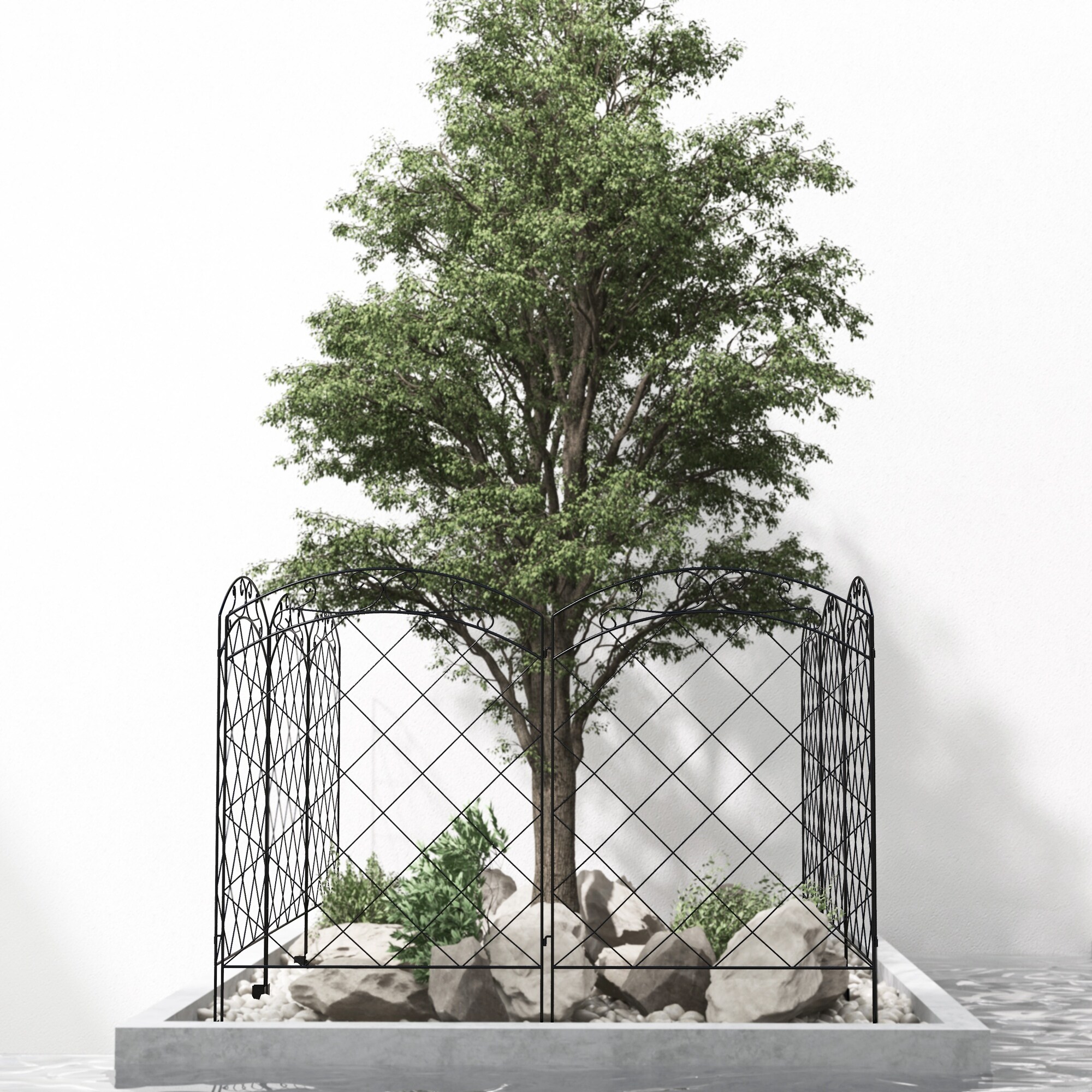 AHIOU HOME ZAAHG-P174525GF Garden-Utility-Fencing - View #2