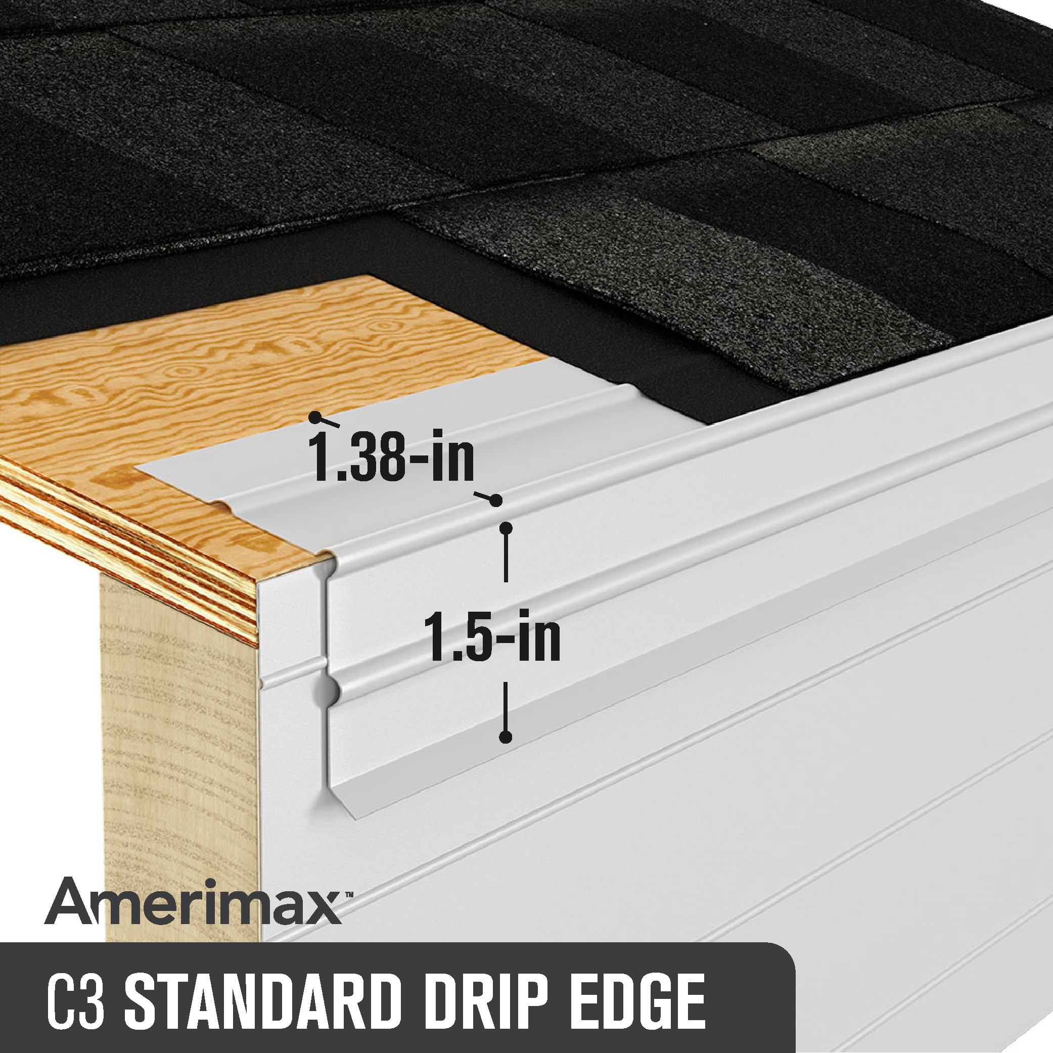 Amerimax 5600400120 Drip-Edges - View #3