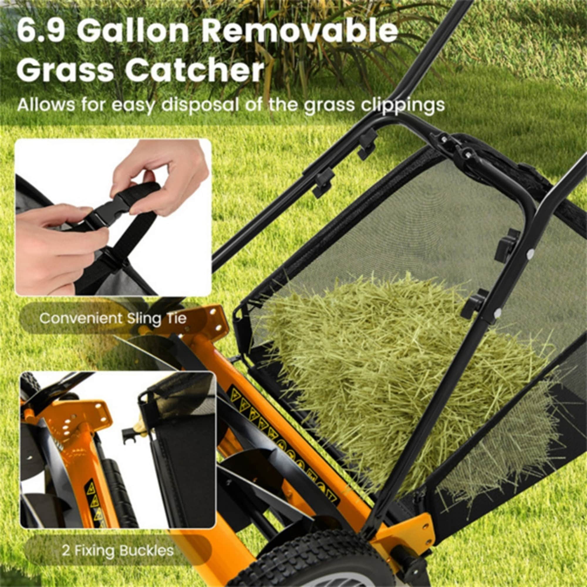 Numhew NHBEN30514 Push-Mower-Reel - View #4