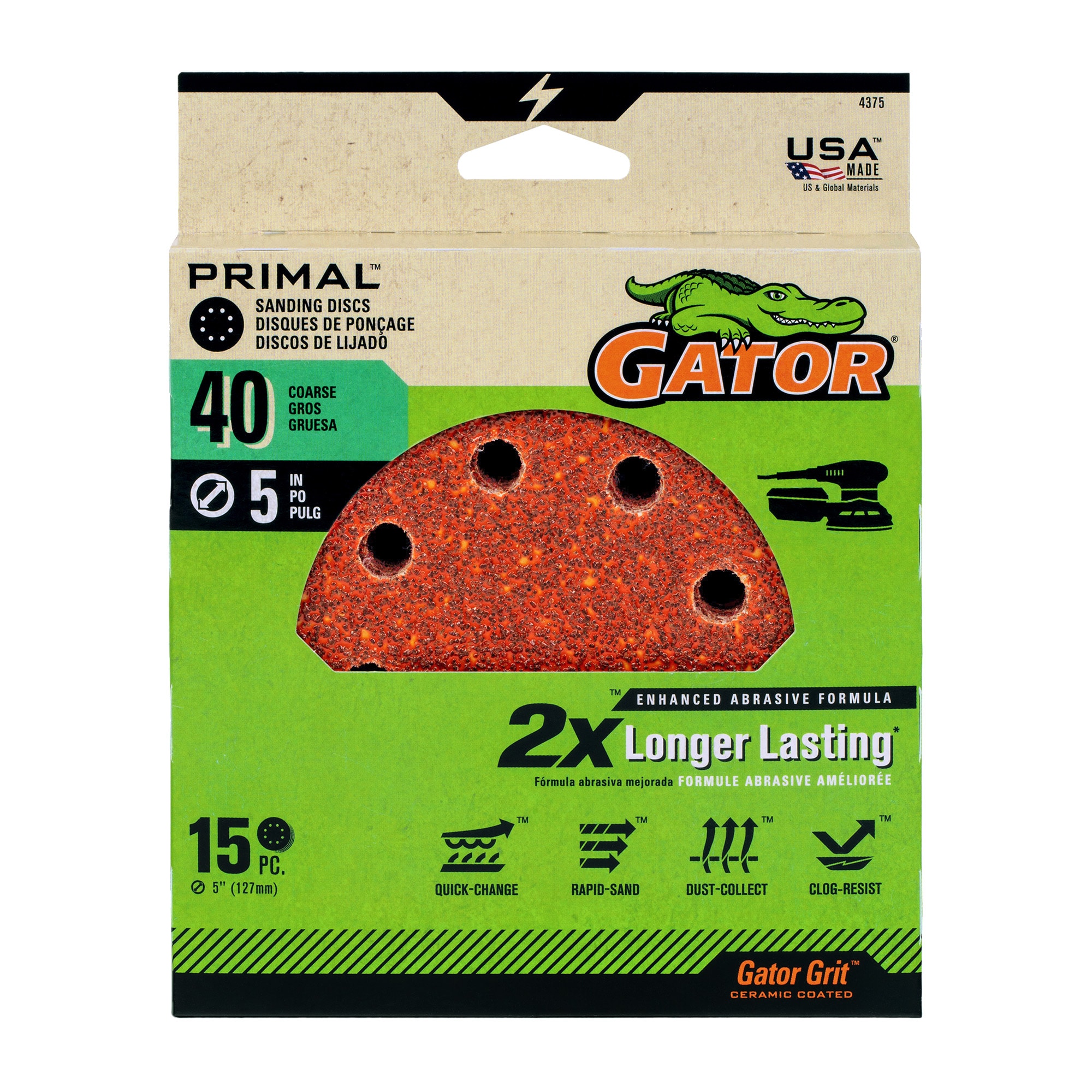 Power Tool Sandpaper Sanding Grit 40